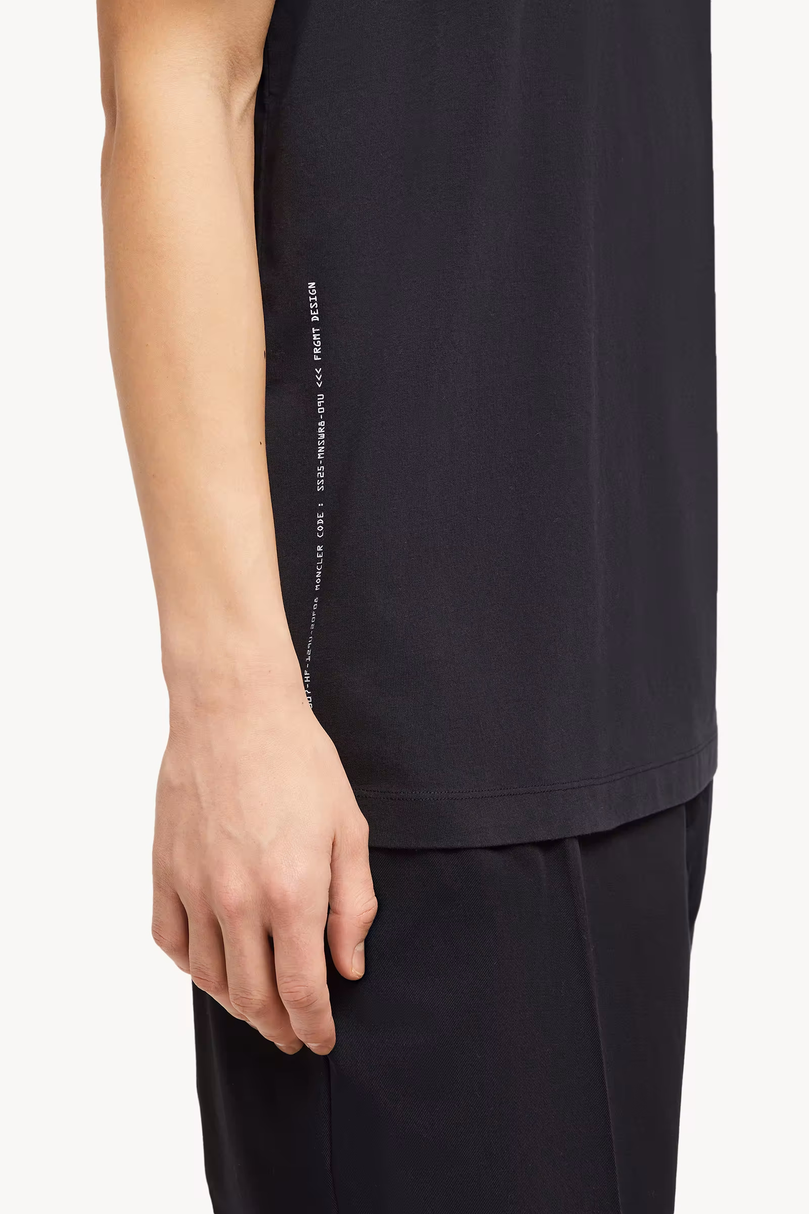 Moncler x FRGMT Maxi Logo Cotton T-Shirt