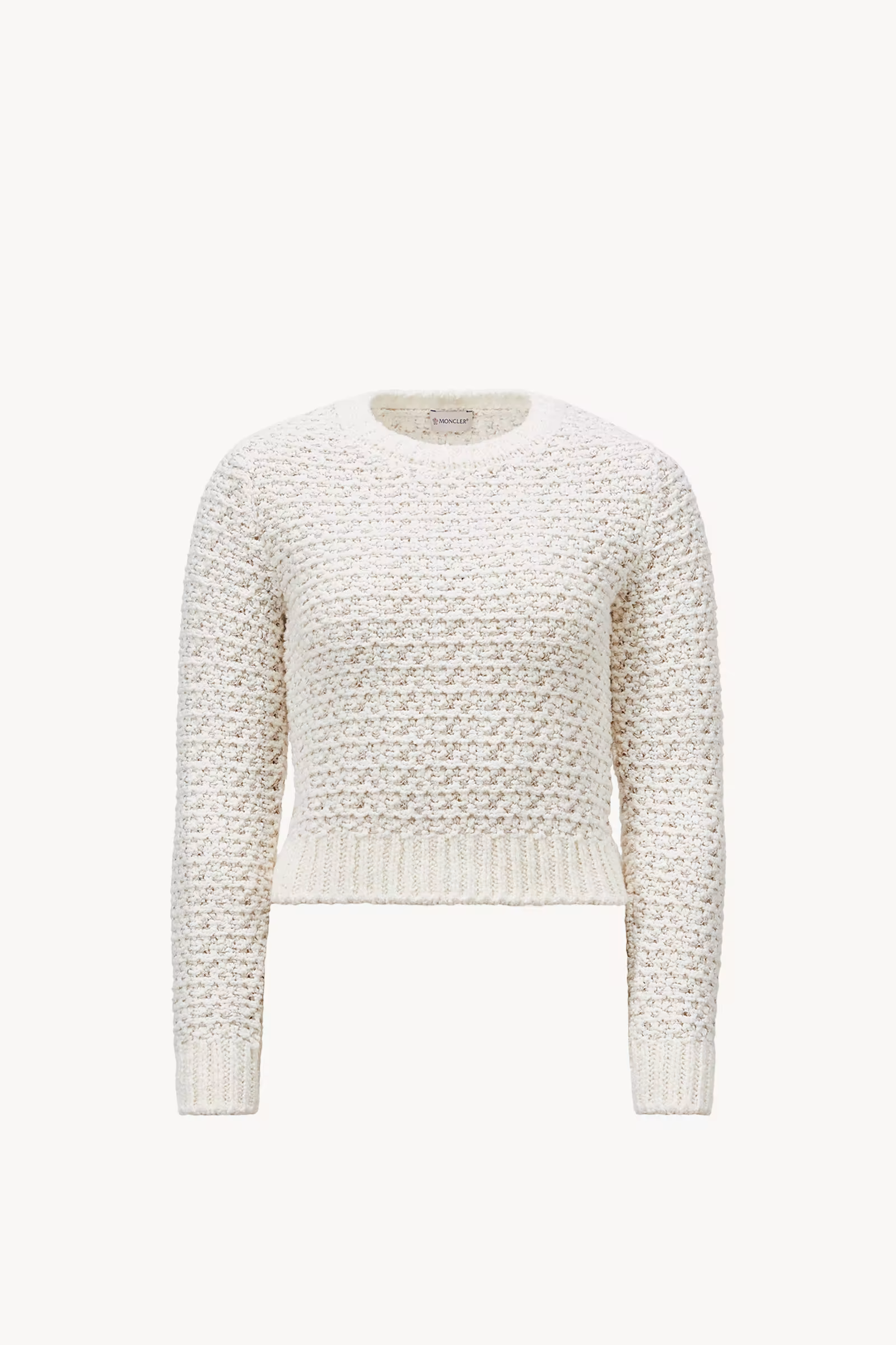 Textured Cotton Sweater