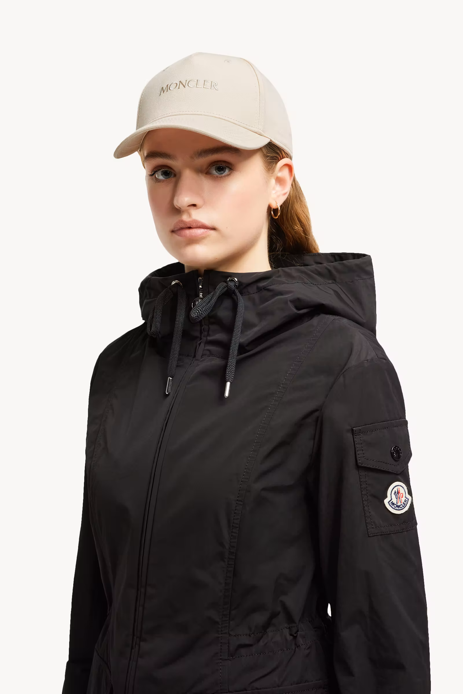 Embroidered Logo Gabardine Baseball Cap