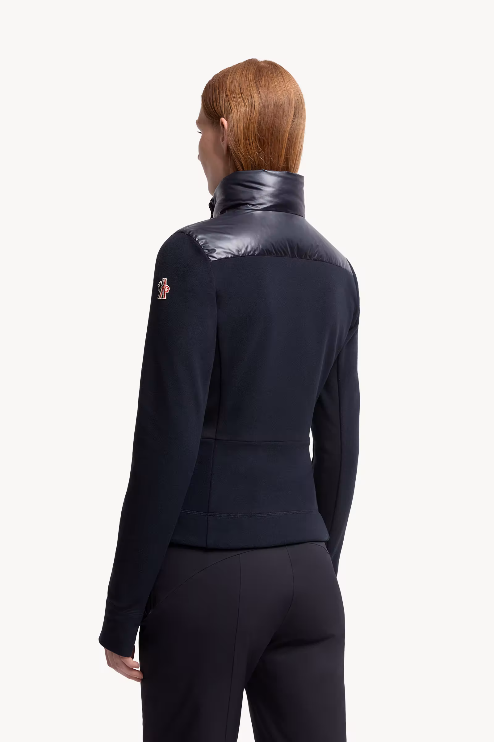 Padded Zip-Up Sweatshirt