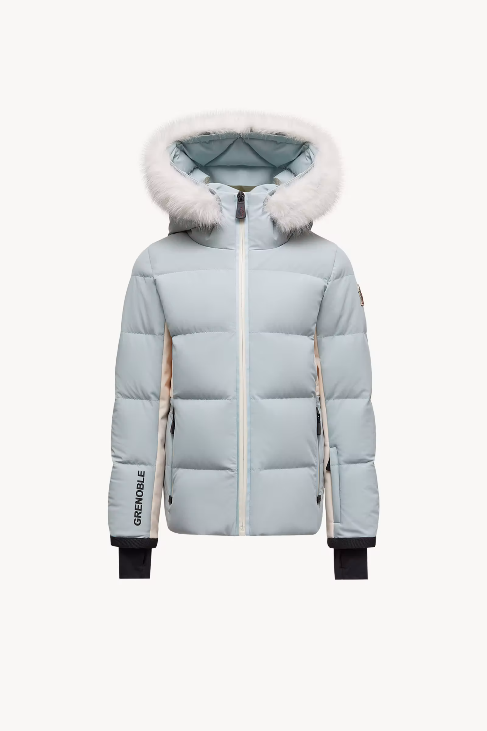 New Guyane Faux Fur-Trimmed Hooded Down Ski Jacket