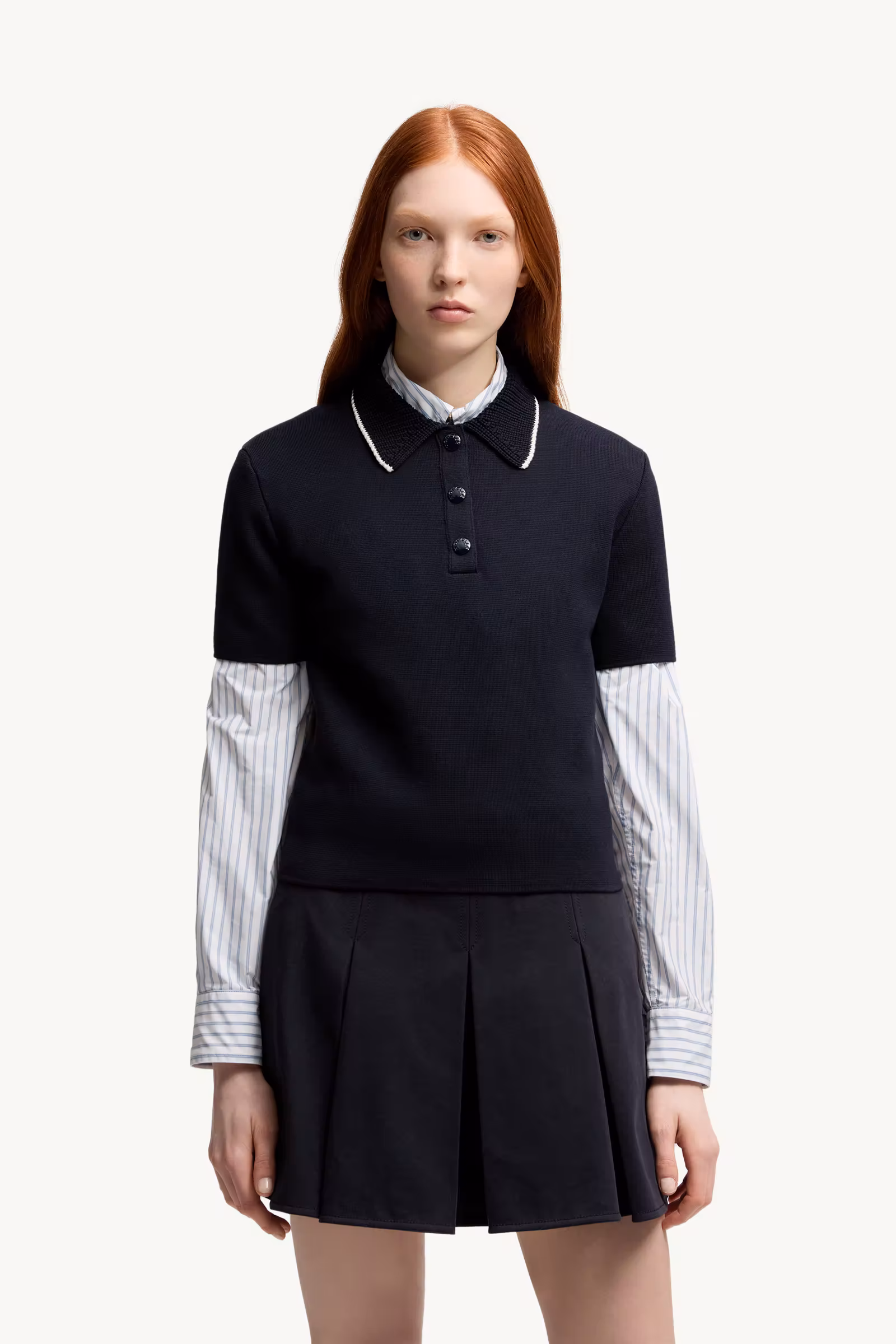 Knit Cotton Polo Shirt