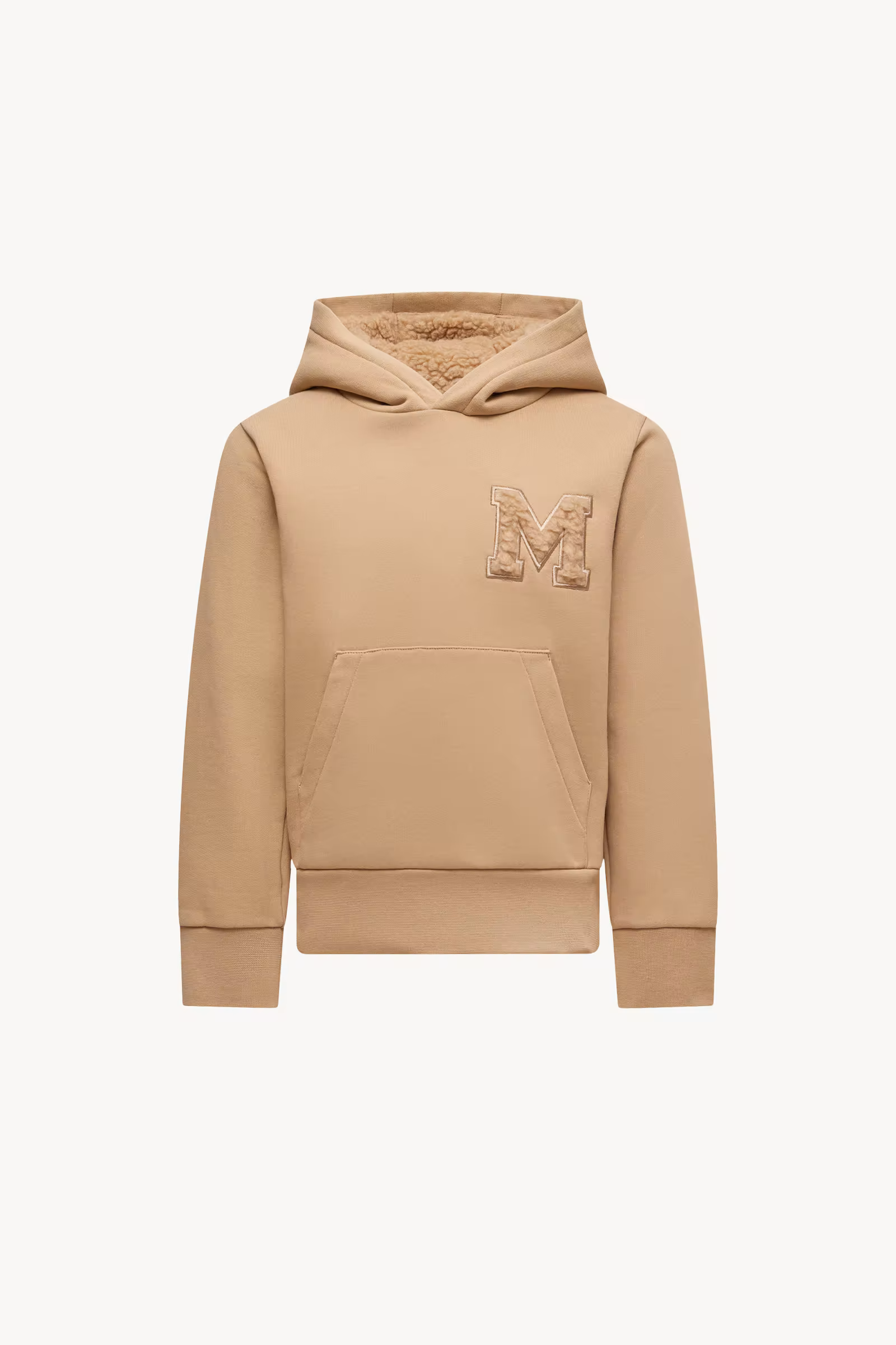 Teddy Logo Cotton Hoodie
