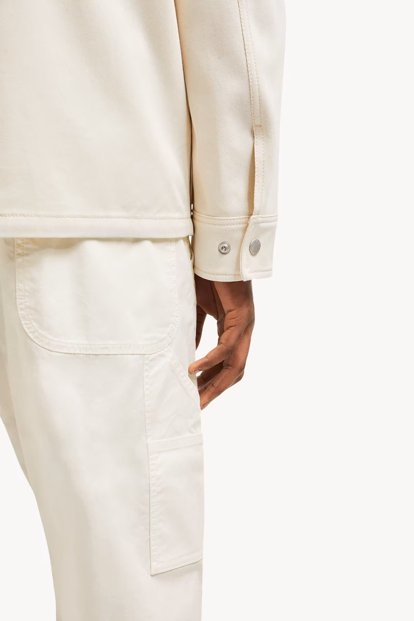 Guerledan Hooded Cotton Shirt Jacket