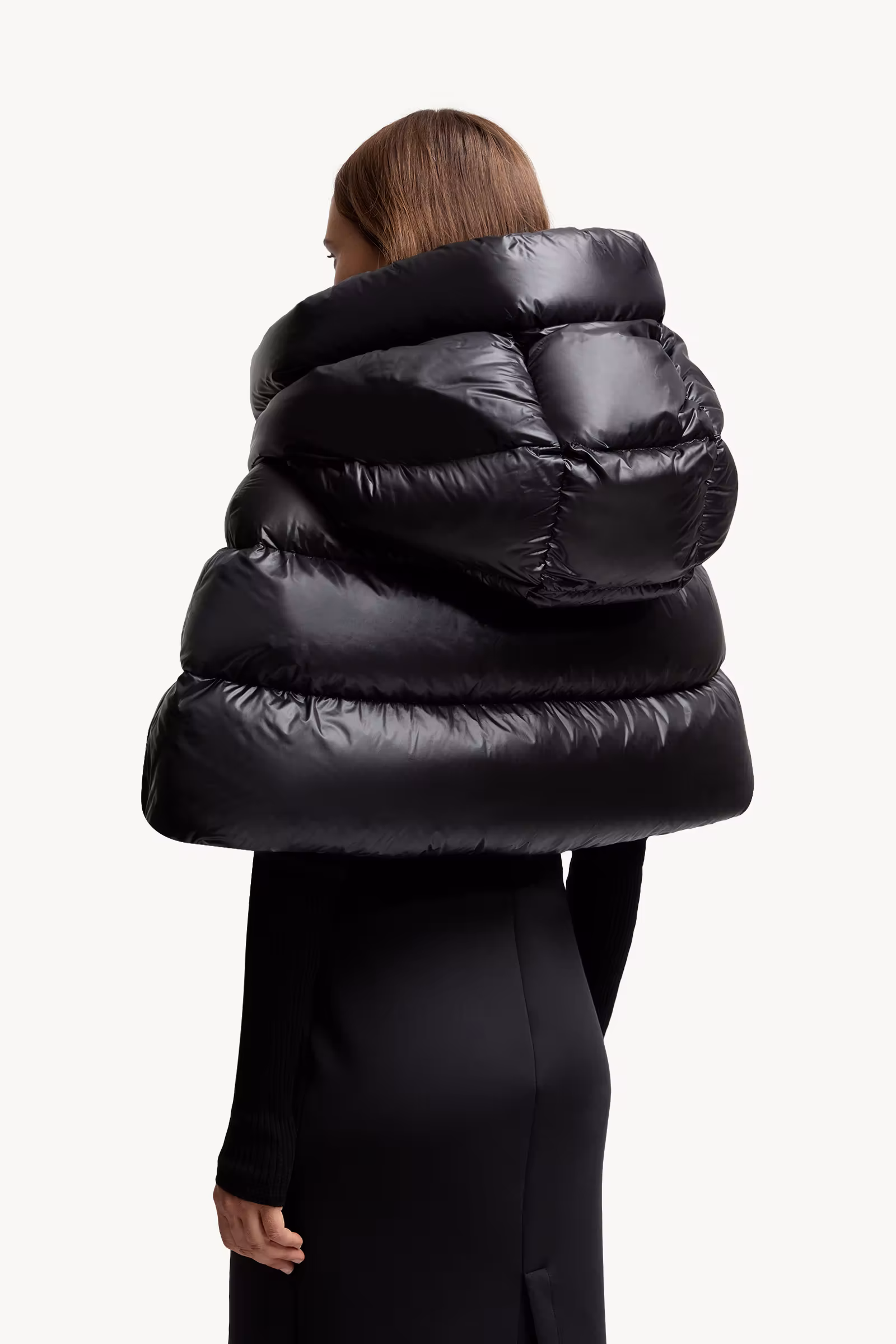 Moncler x EE72 by Edward Enninful Hooded Down Cape