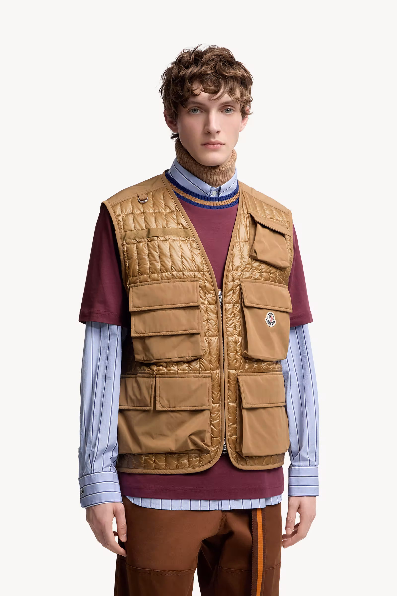 Ytise Vertical-Quilted Padded Vest