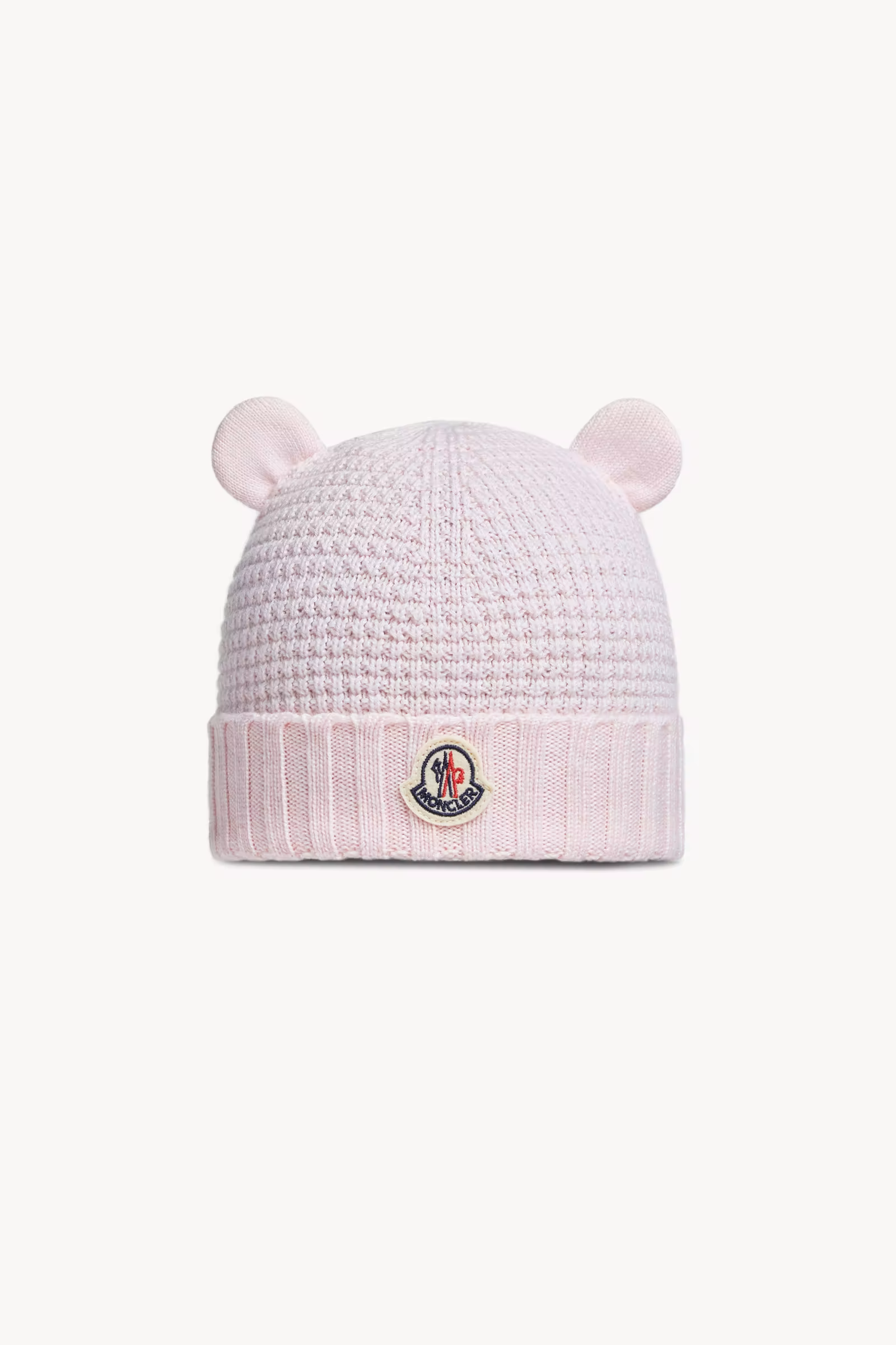 Wool Beanie with Teddy Bear Ears