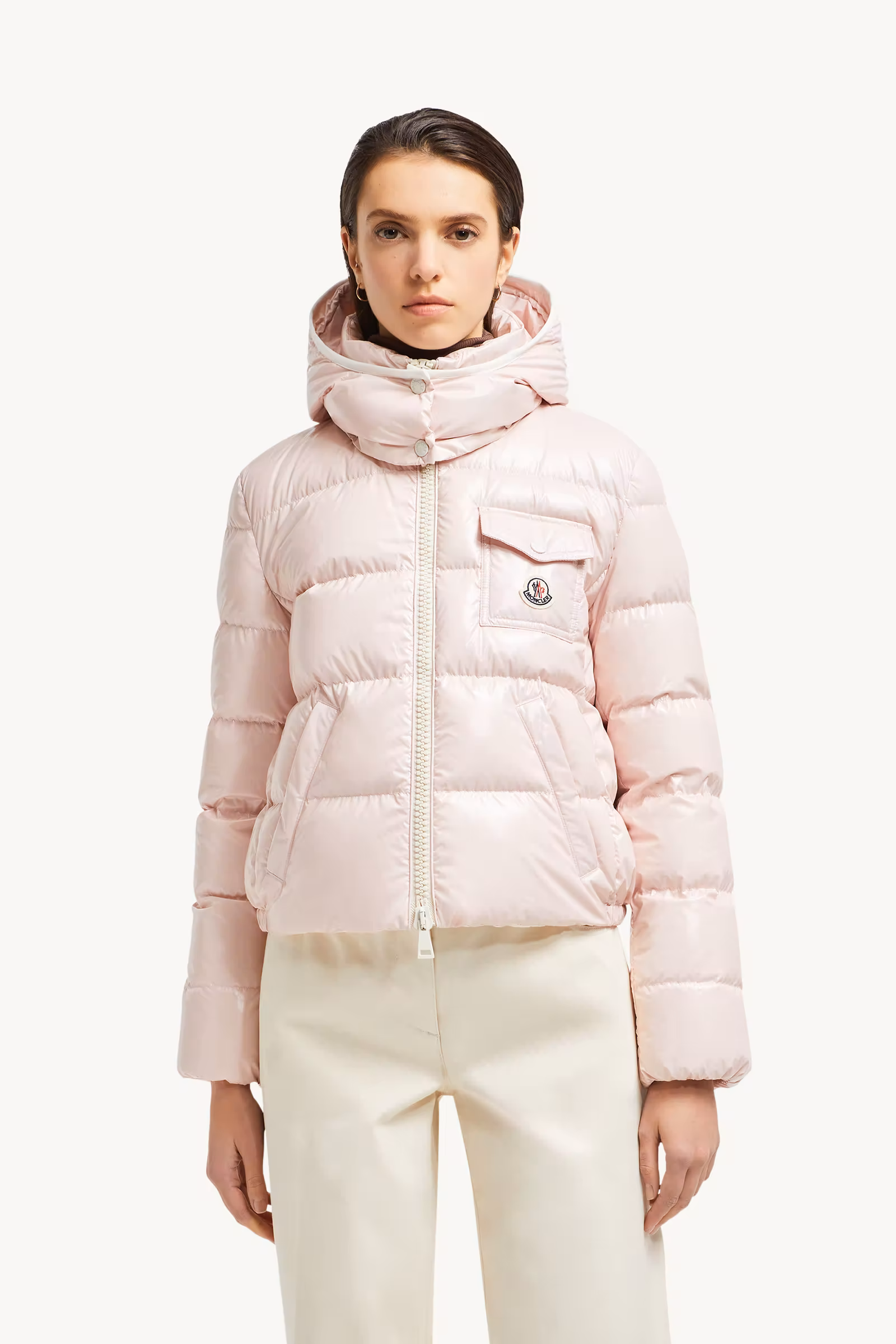 Andro Hooded Short Down Jacket