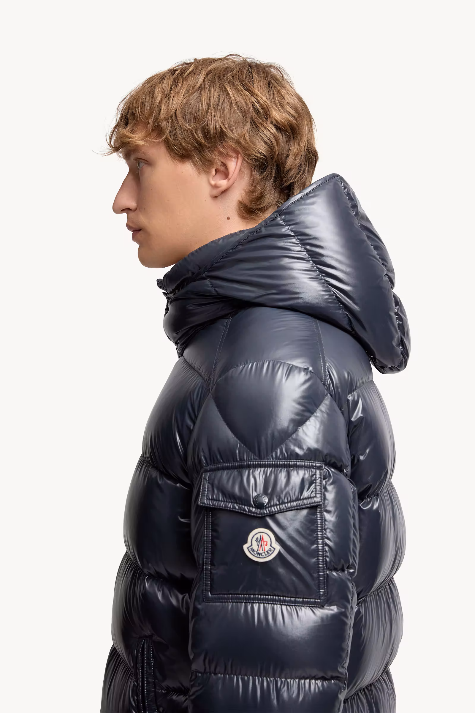 Moncler Maya Hooded Short Down Jacket
