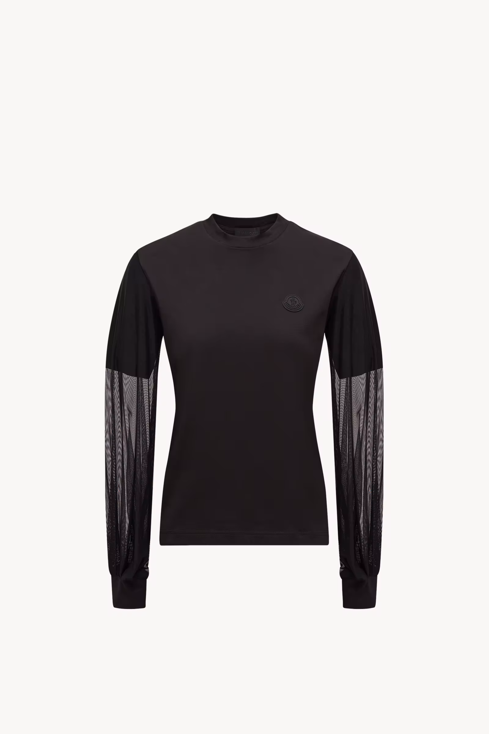 Tulle Long Sleeve Top