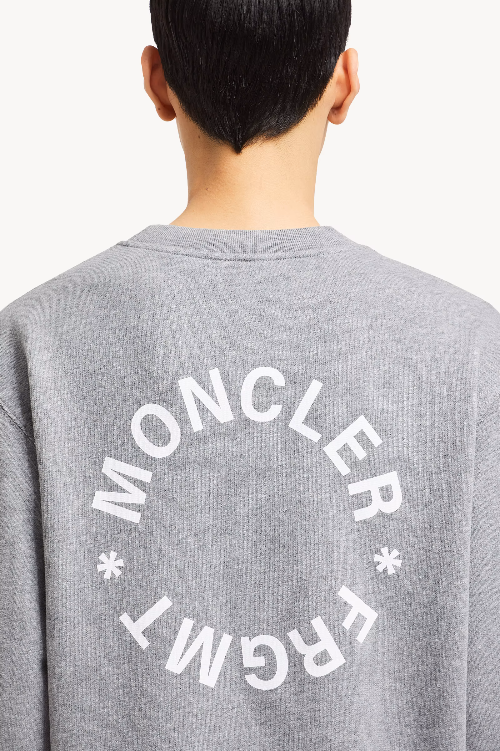 Moncler x FRGMT Maxi Logo Cotton Sweatshirt