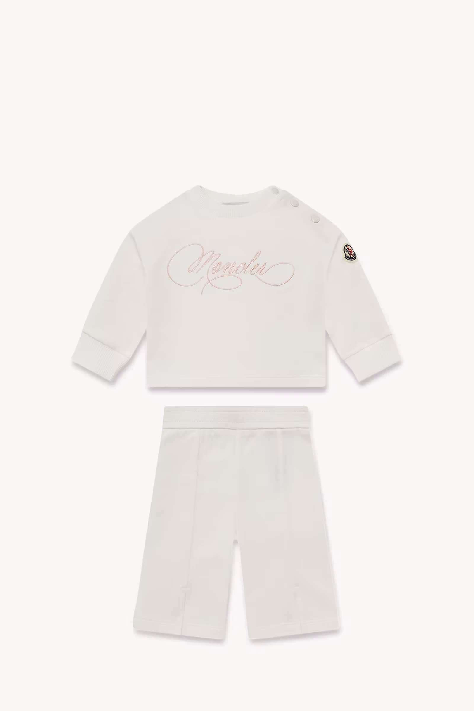 Embroidered Cursive Logo Cotton Set