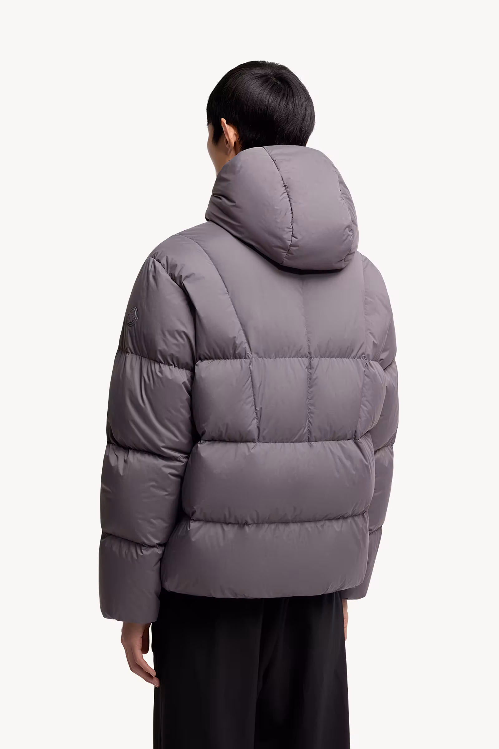 Fusain Hooded Short Down Jacket
