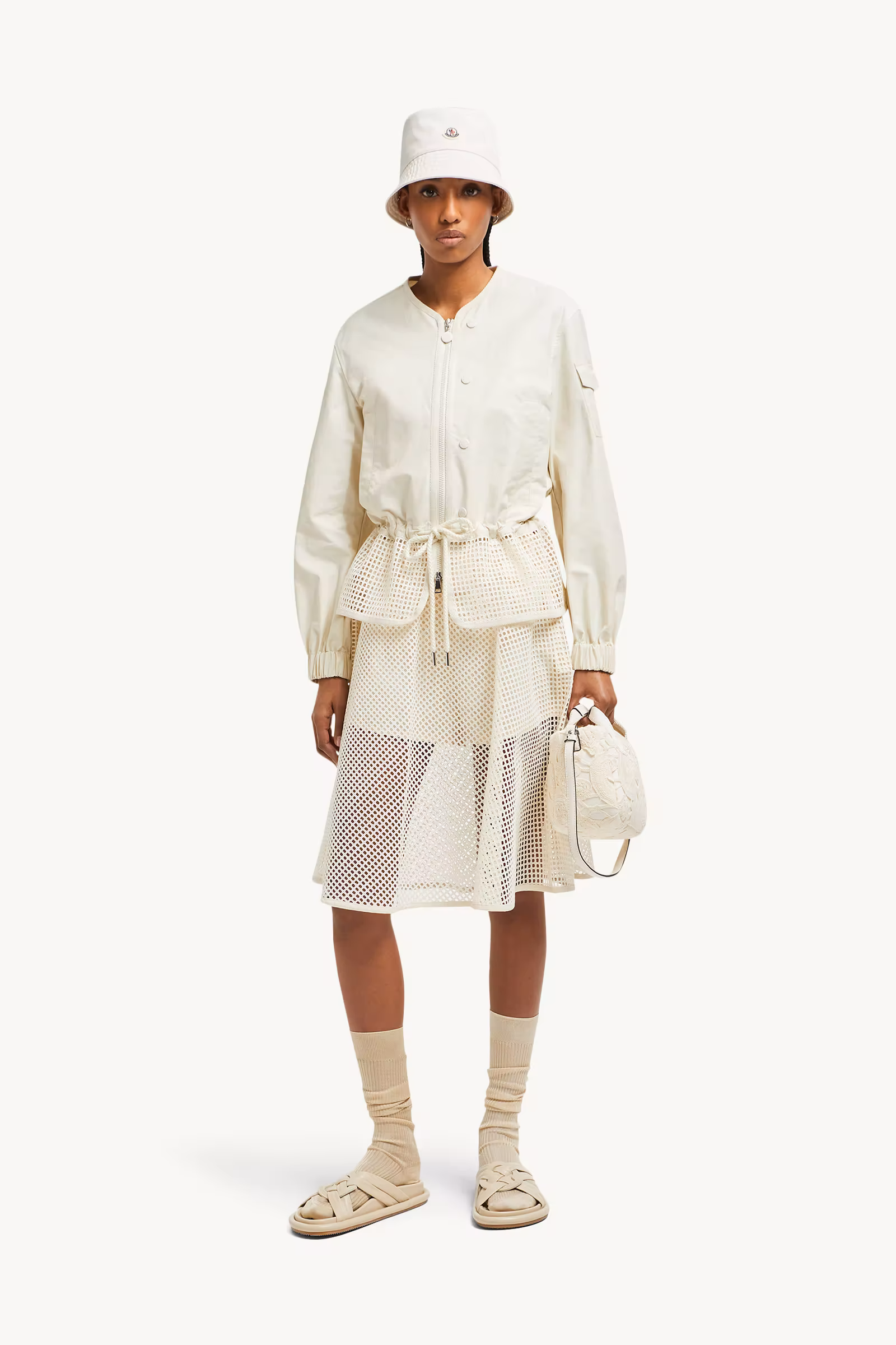 Rochecotte Broderie Anglaise-Trimmed Jacket