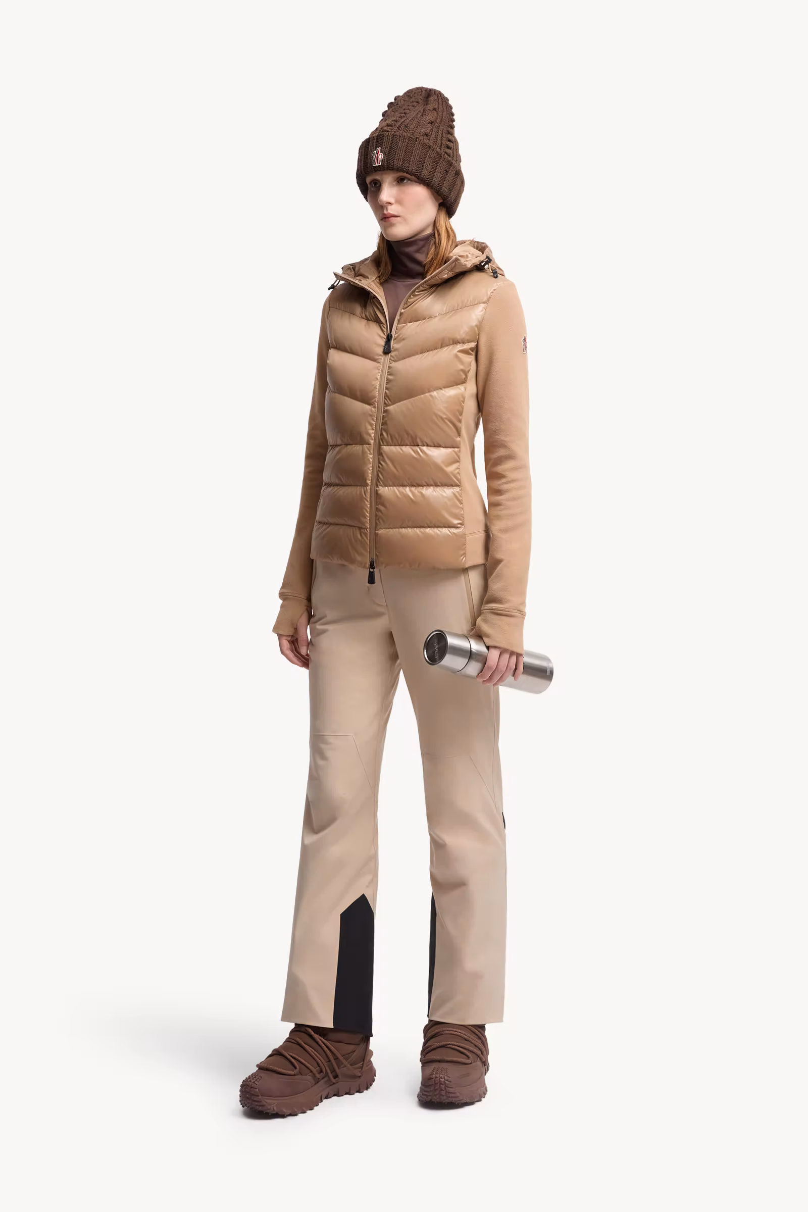 Padded Zip-Up Hoodie