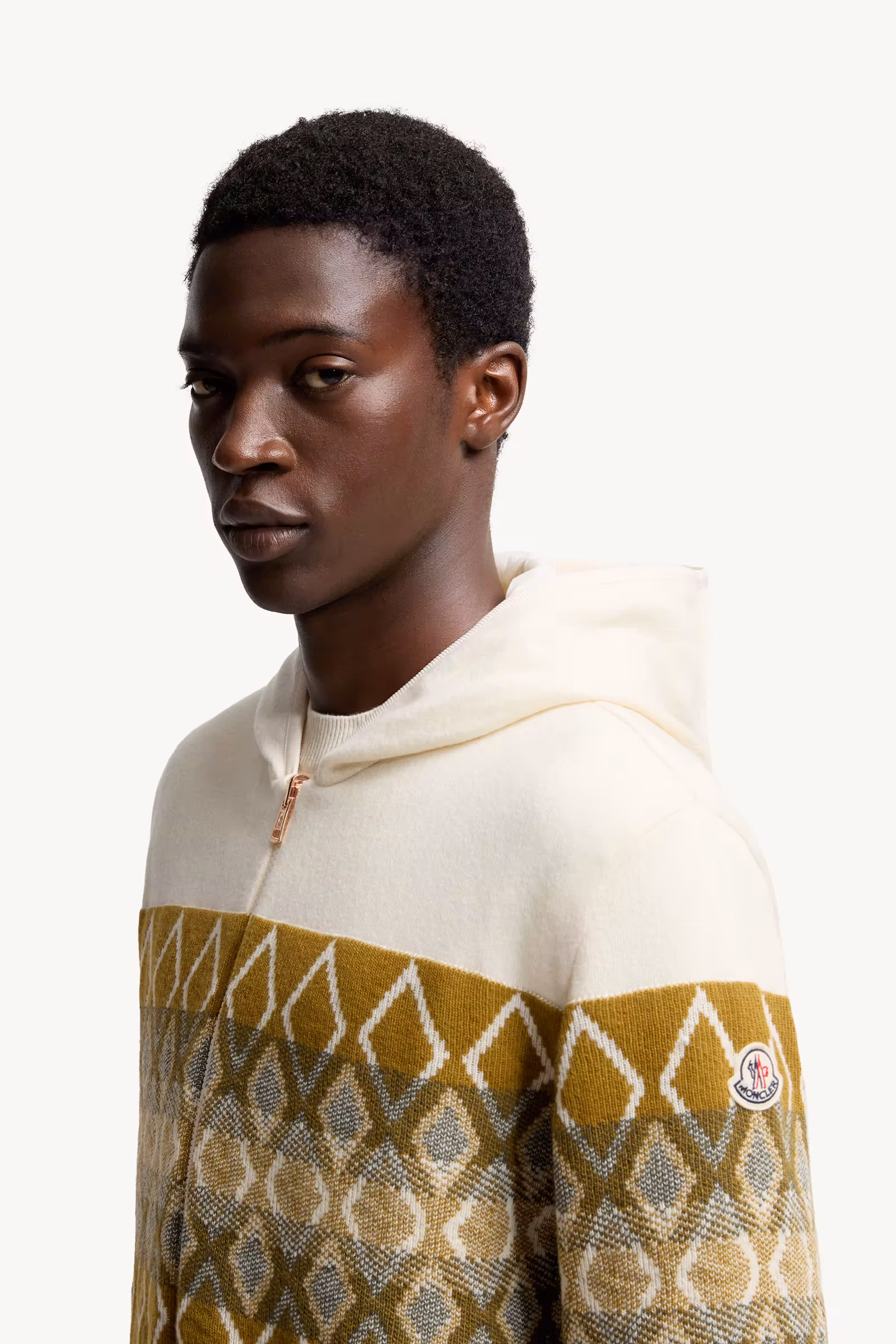 Reversible Wool Zip-Up Hoodie