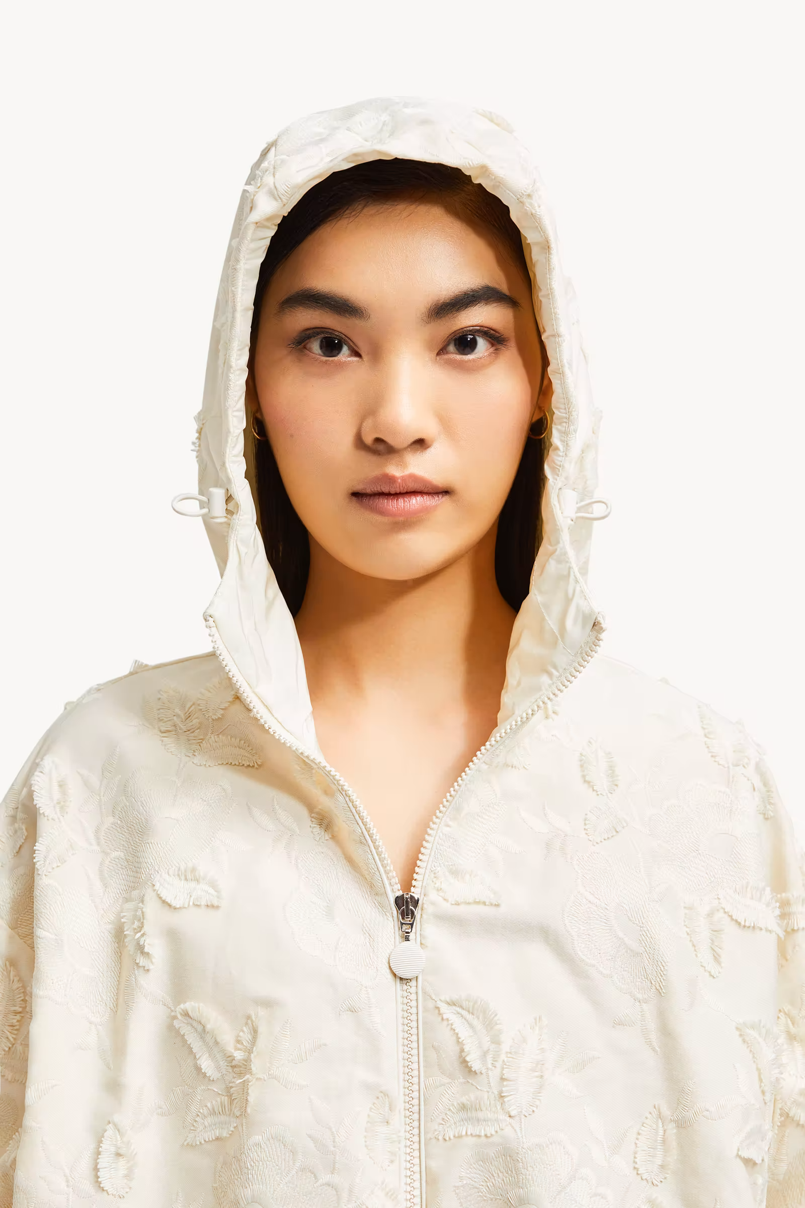 Charmeil Textured Hooded Jacket