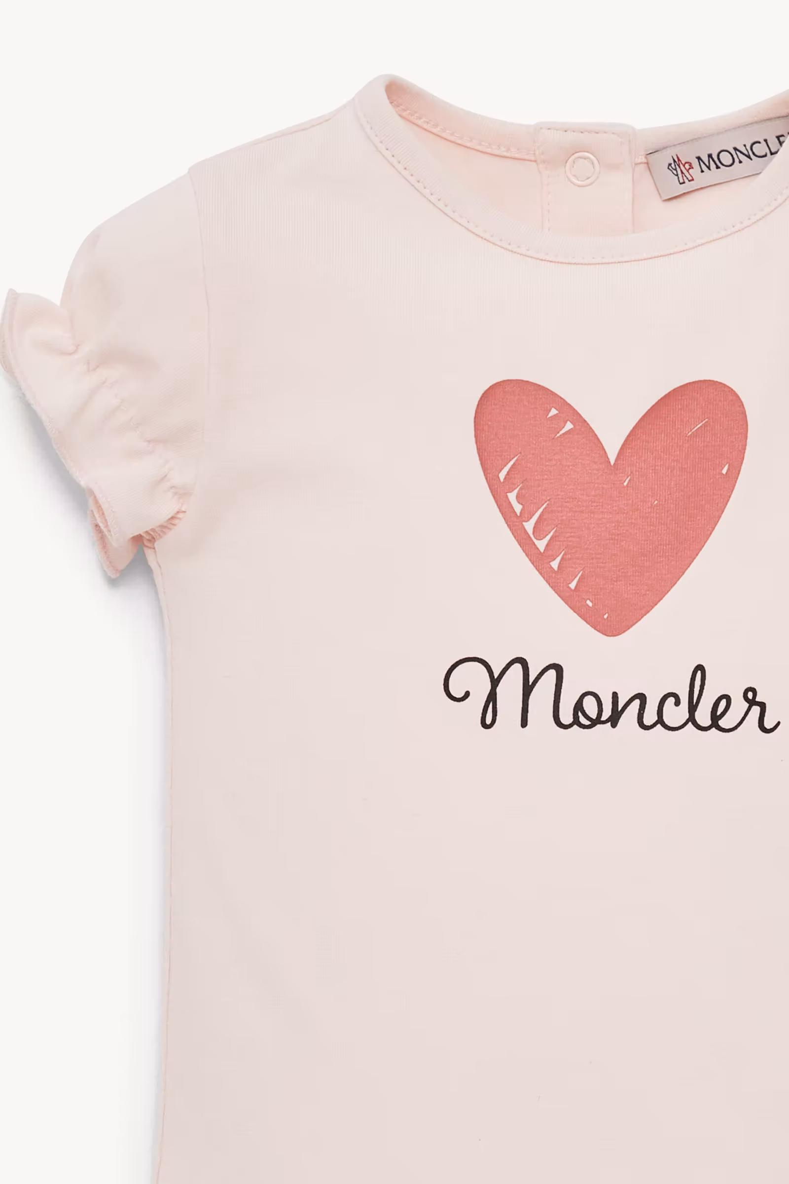 Heart Motif Cotton T-Shirt