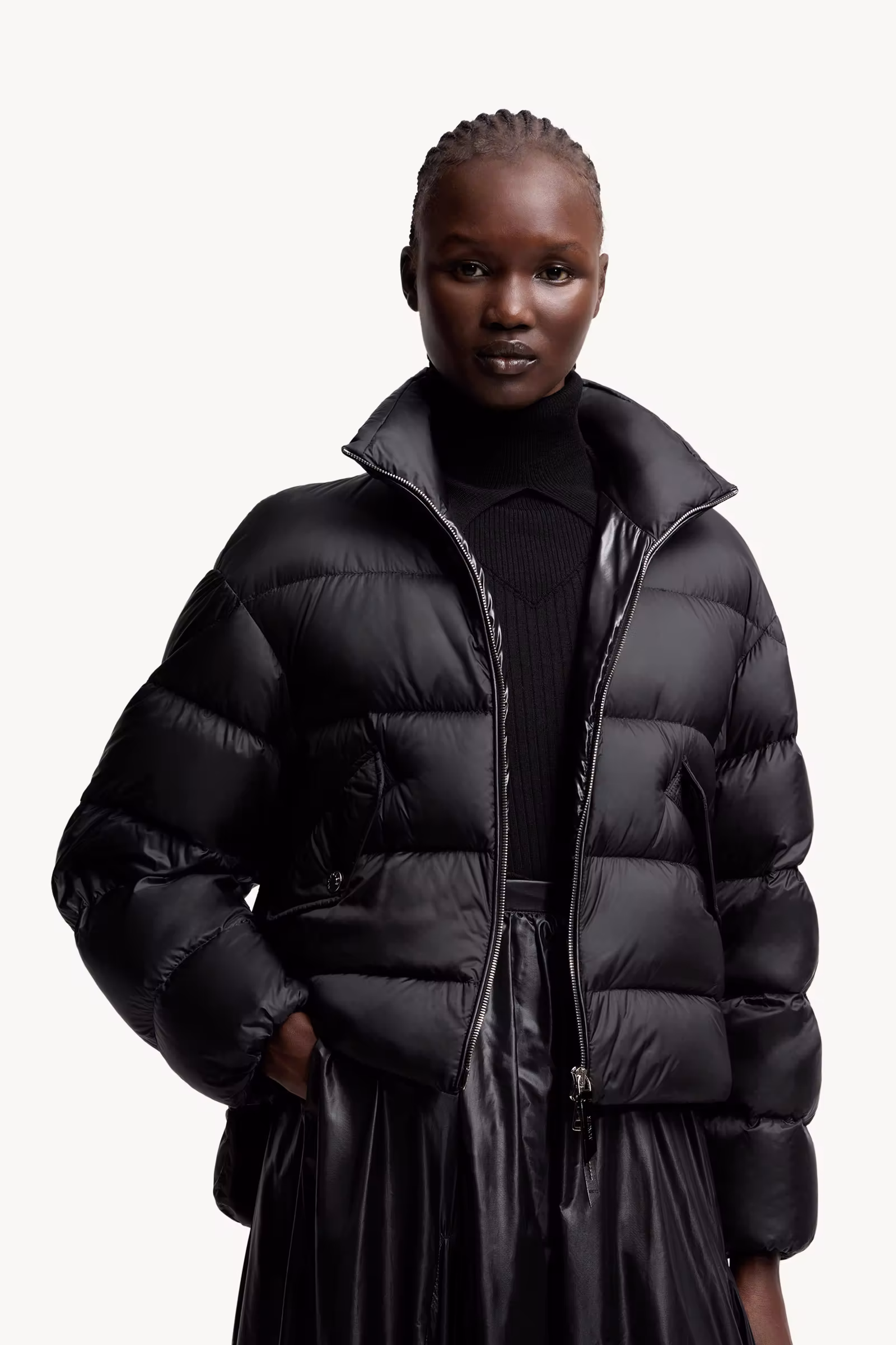 Moncler x EE72 by Edward Enninful Blas Short Down Jacket