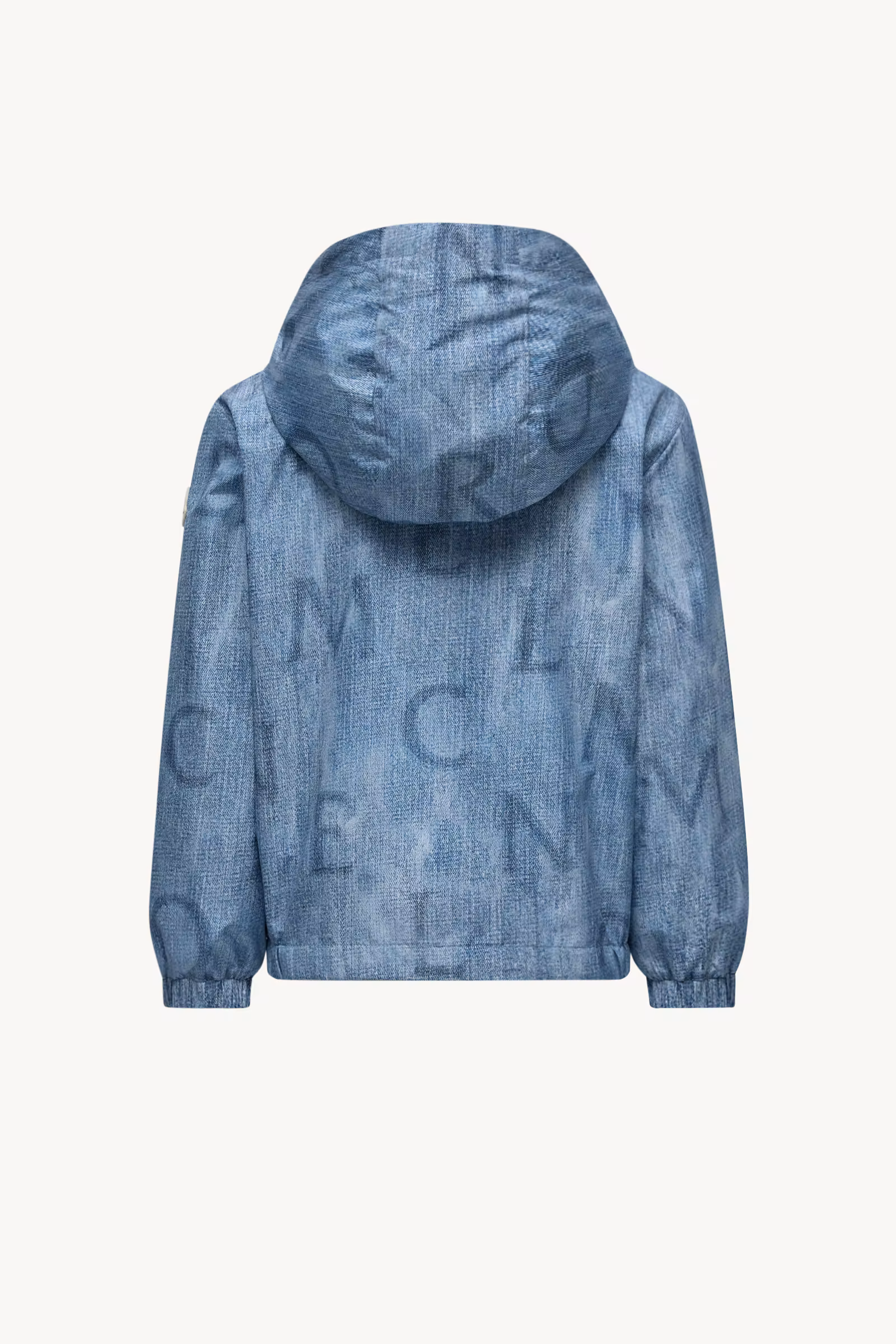 Seanle Denim-Effect Hooded Jacket