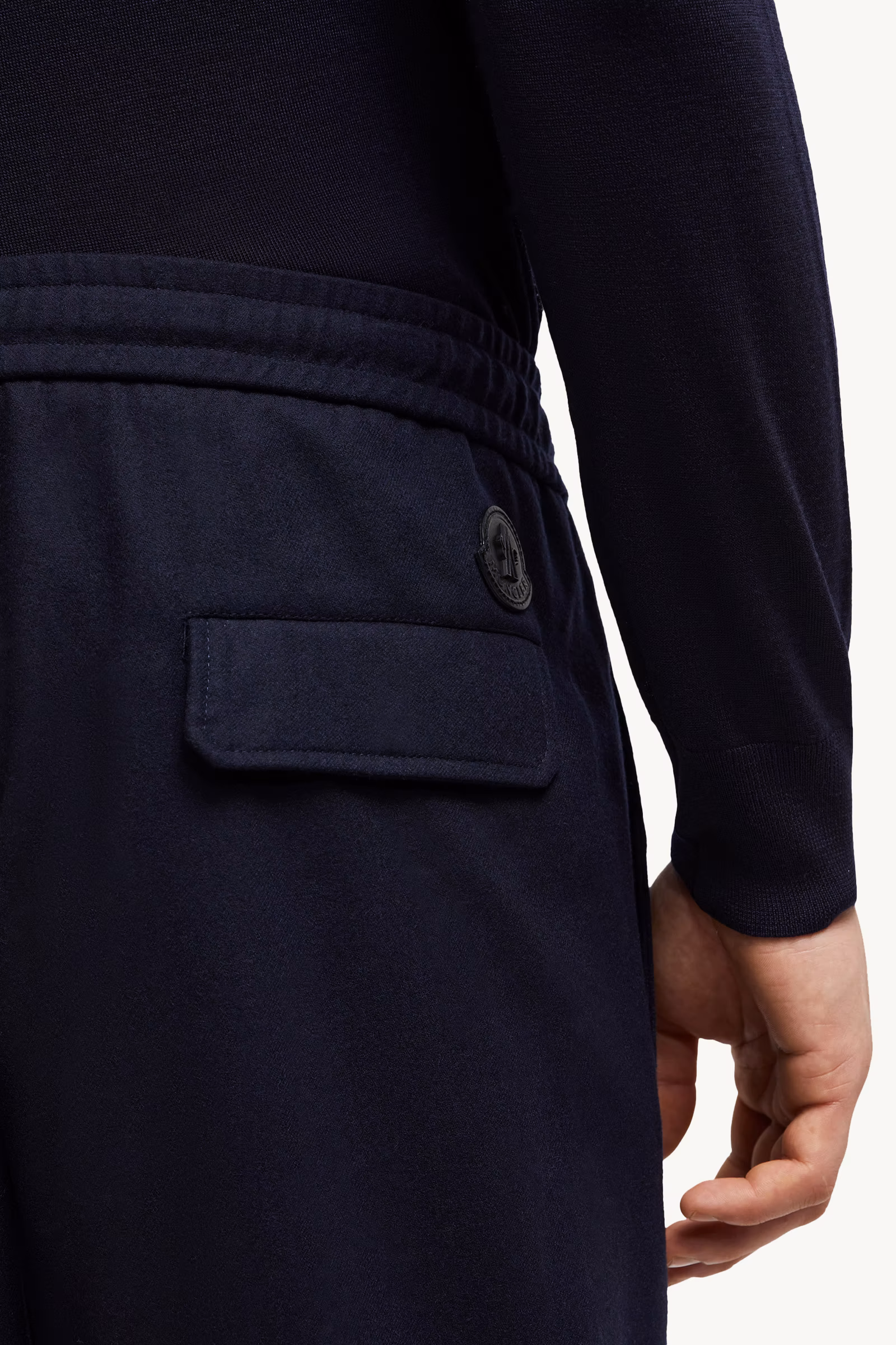 Cashmere Blend Jogging Pants