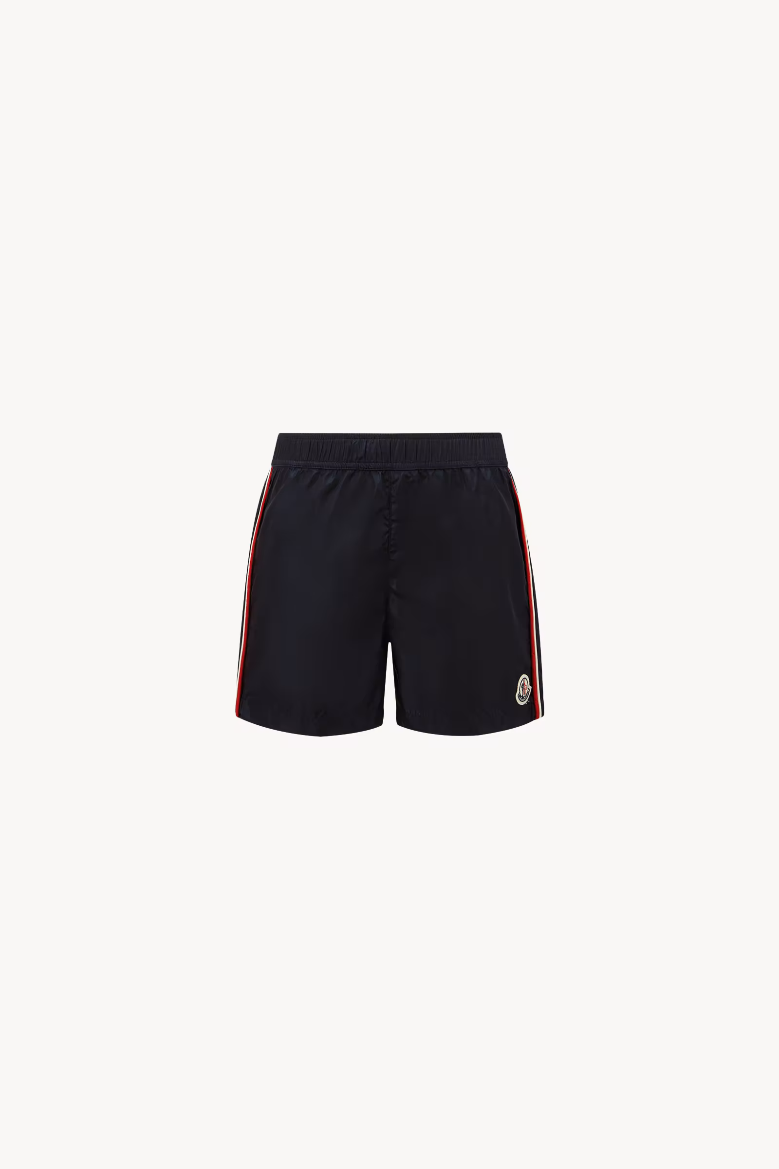 Tricolor-Trimmed Swim Shorts