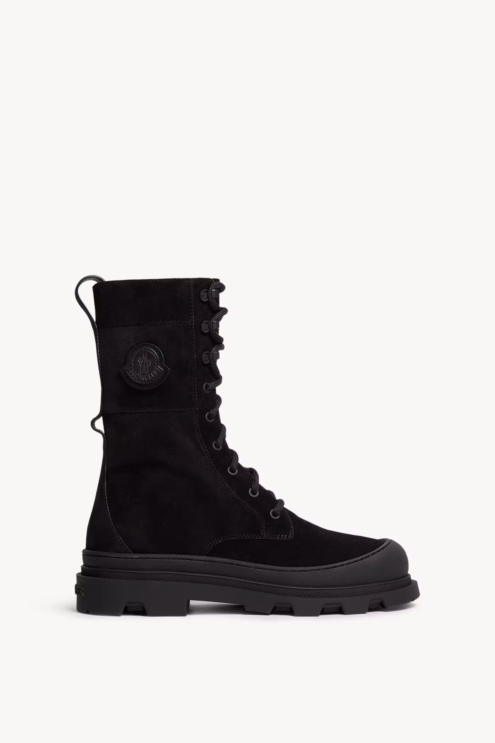 Vera High Suede Lace-Up Boots
