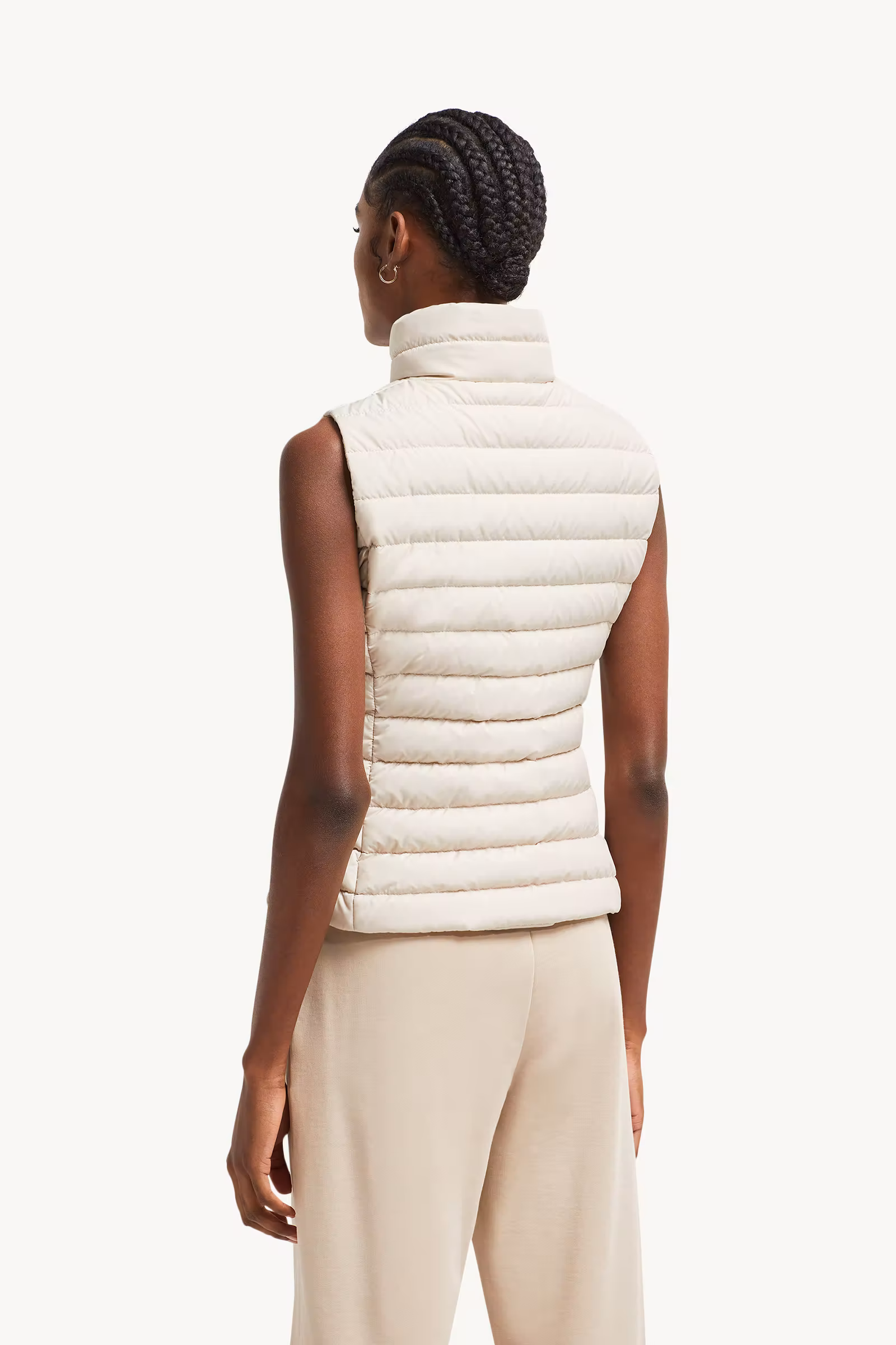 Granes Diagonal-Quilted Down Vest