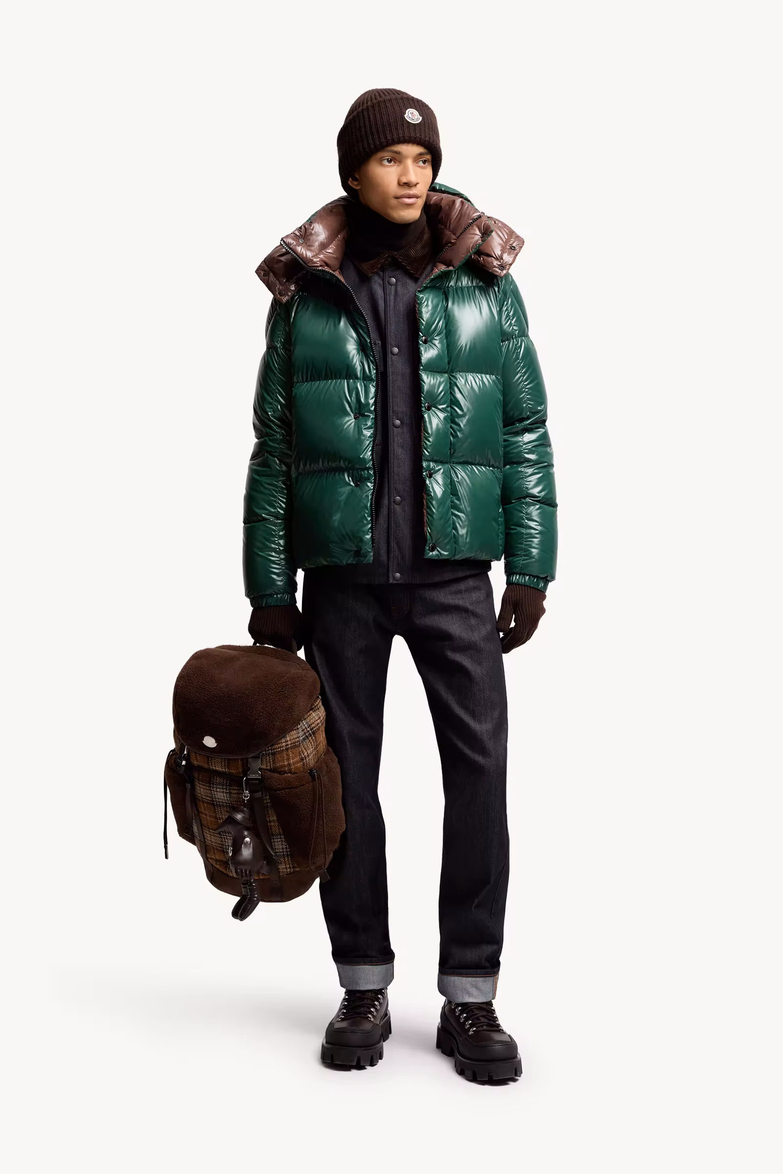 Straight Leg Denim Jeans