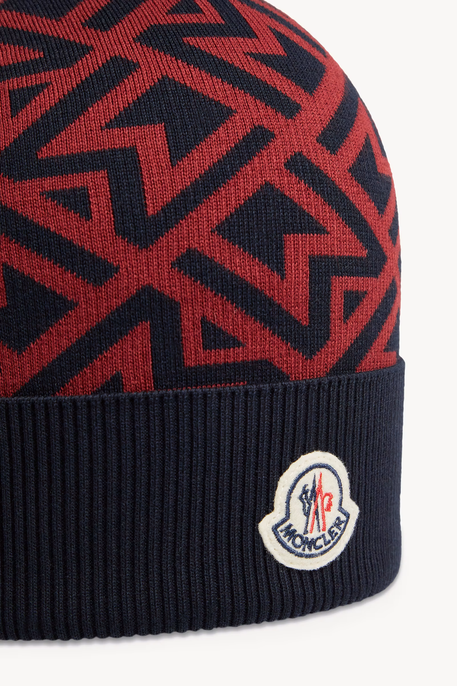 Monogram Jacquard Cotton Beanie