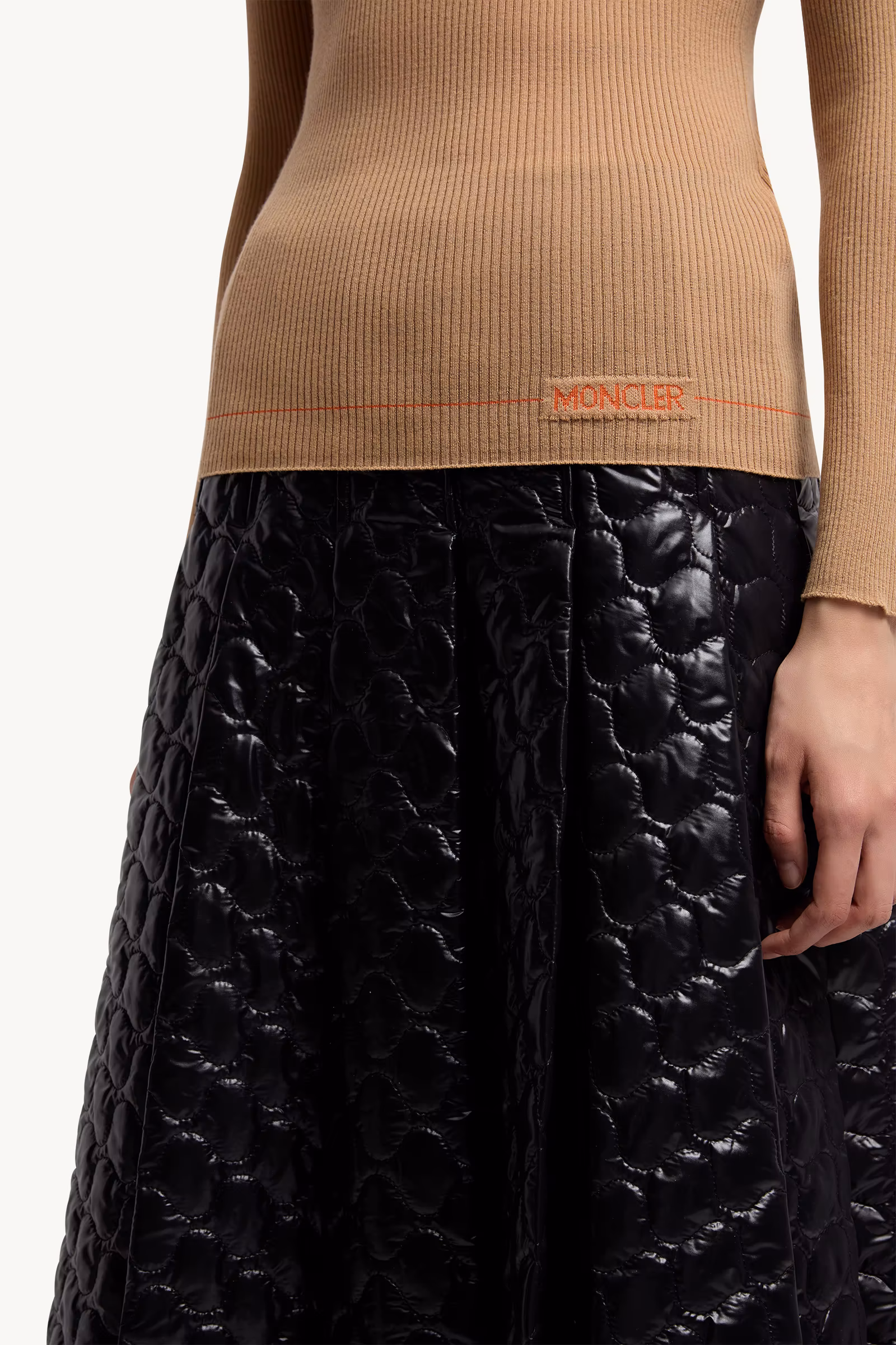 Logo Wool Turtleneck Sweater