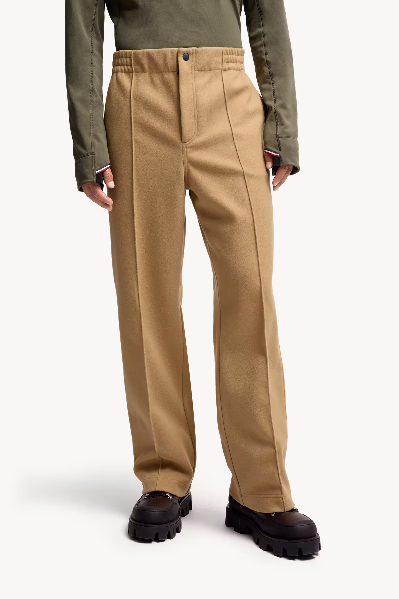 Embossed Logo Cotton Sweatpants