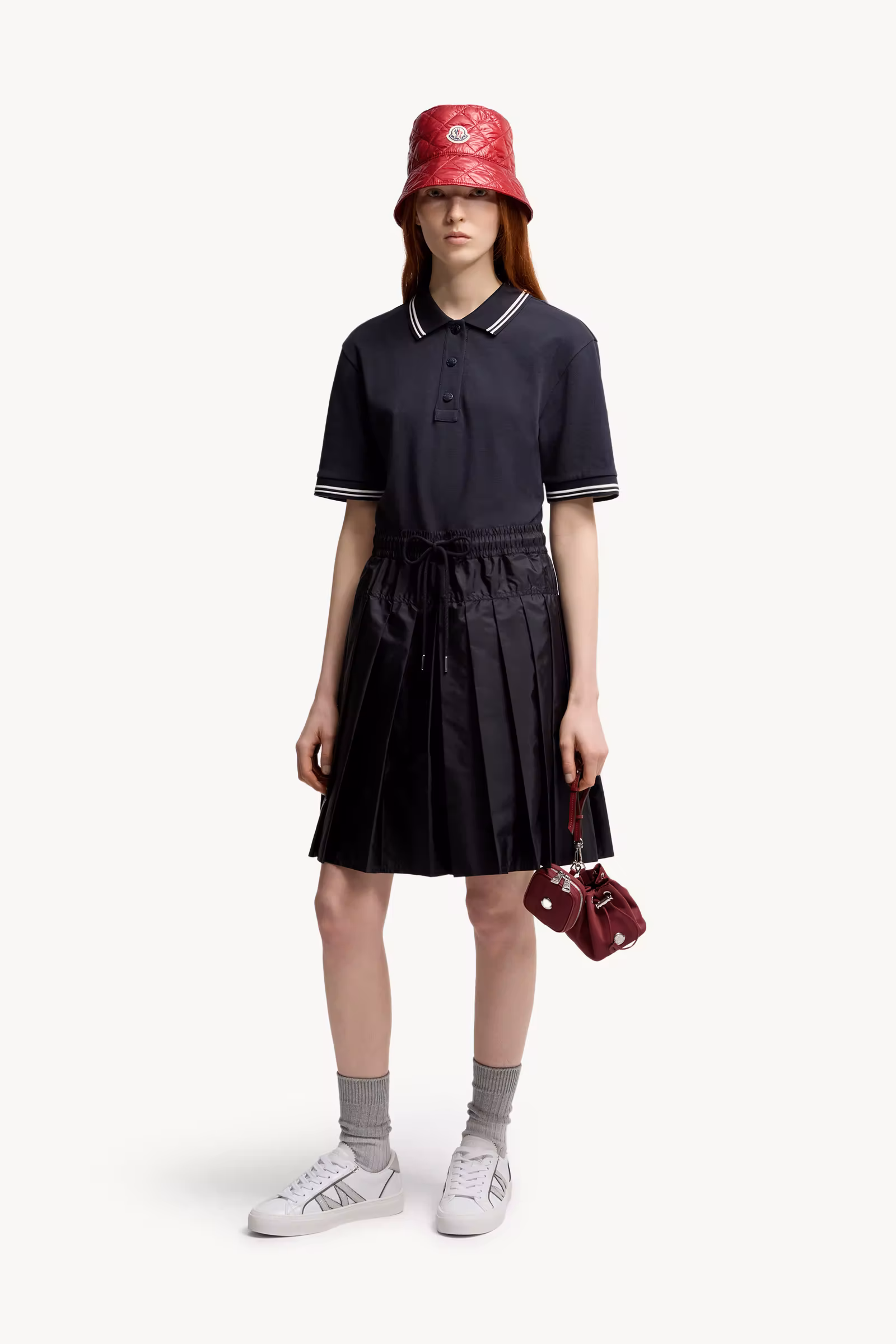 Cotton Piquet Polo Shirt Dress