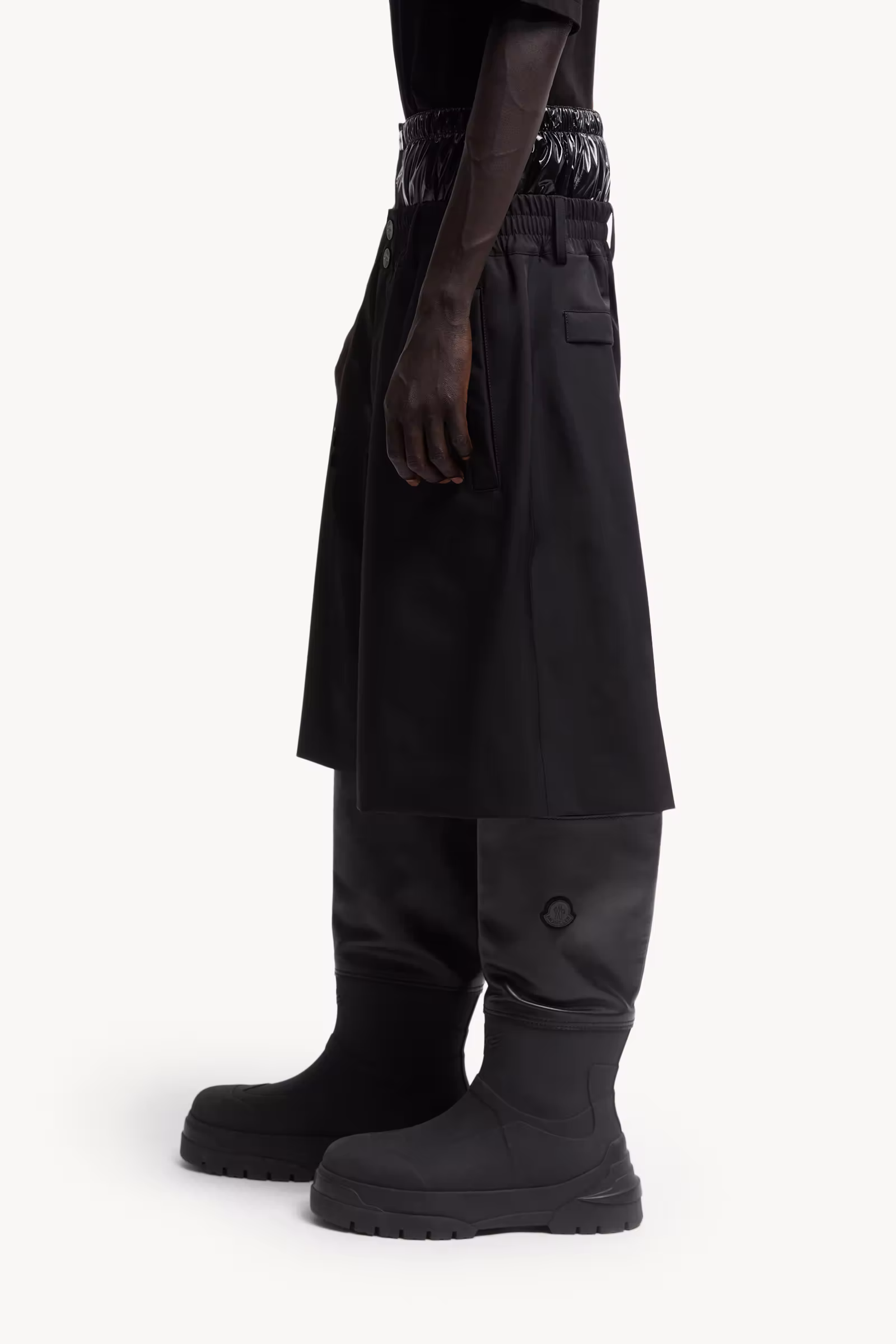 Moncler x A$AP Rocky Logo Print Shorts