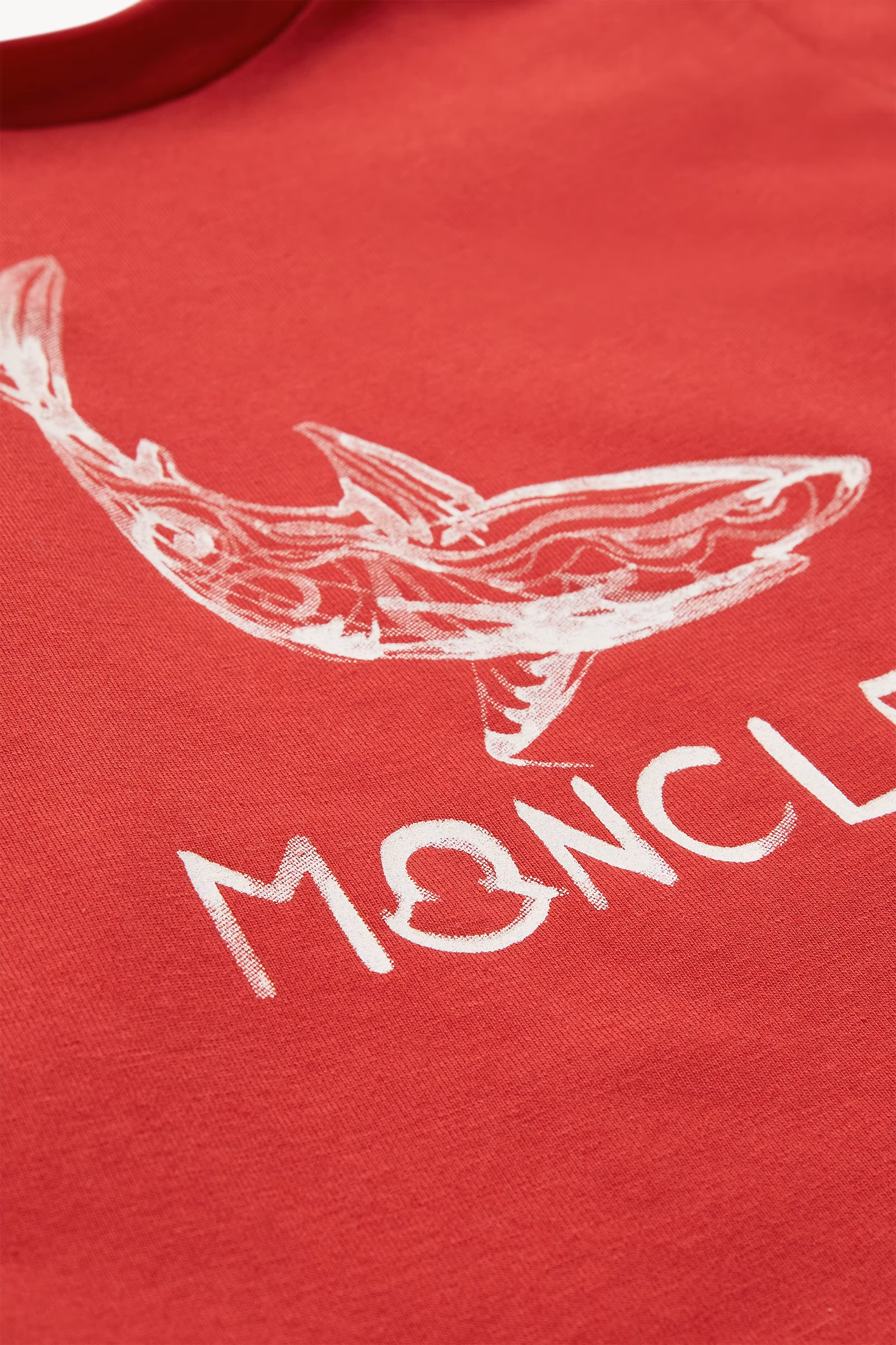 Aquatic Logo Cotton T-Shirt