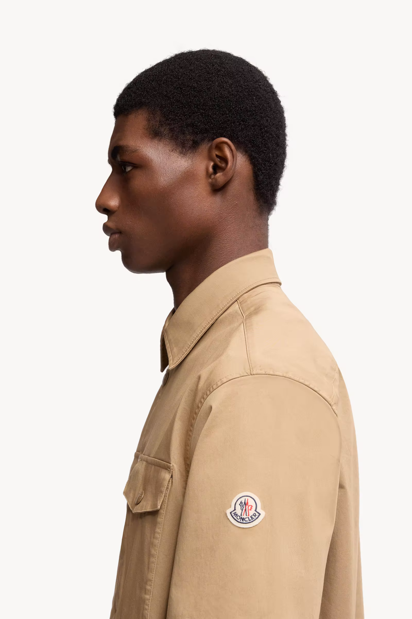 Cotton Gabardine Short Sleeve Shirt