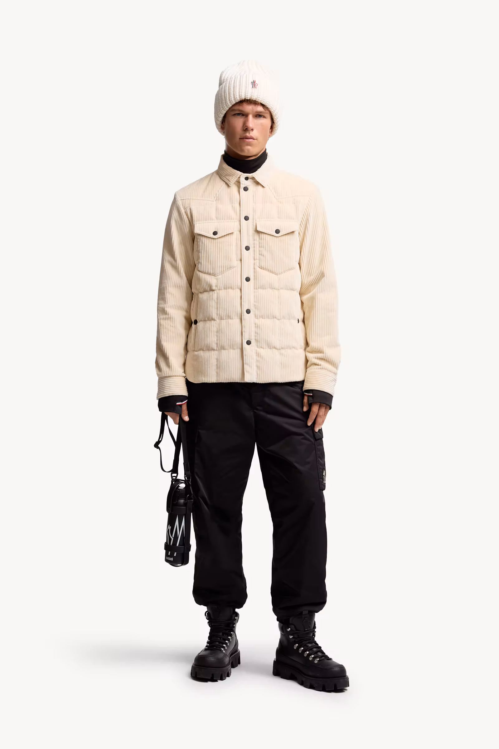 Gelt Corduroy Down Shirt Jacket