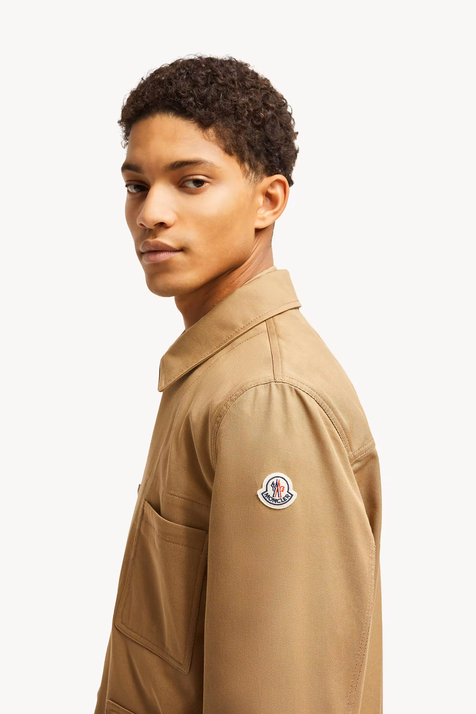 Guerledan Hooded Cotton Shirt Jacket