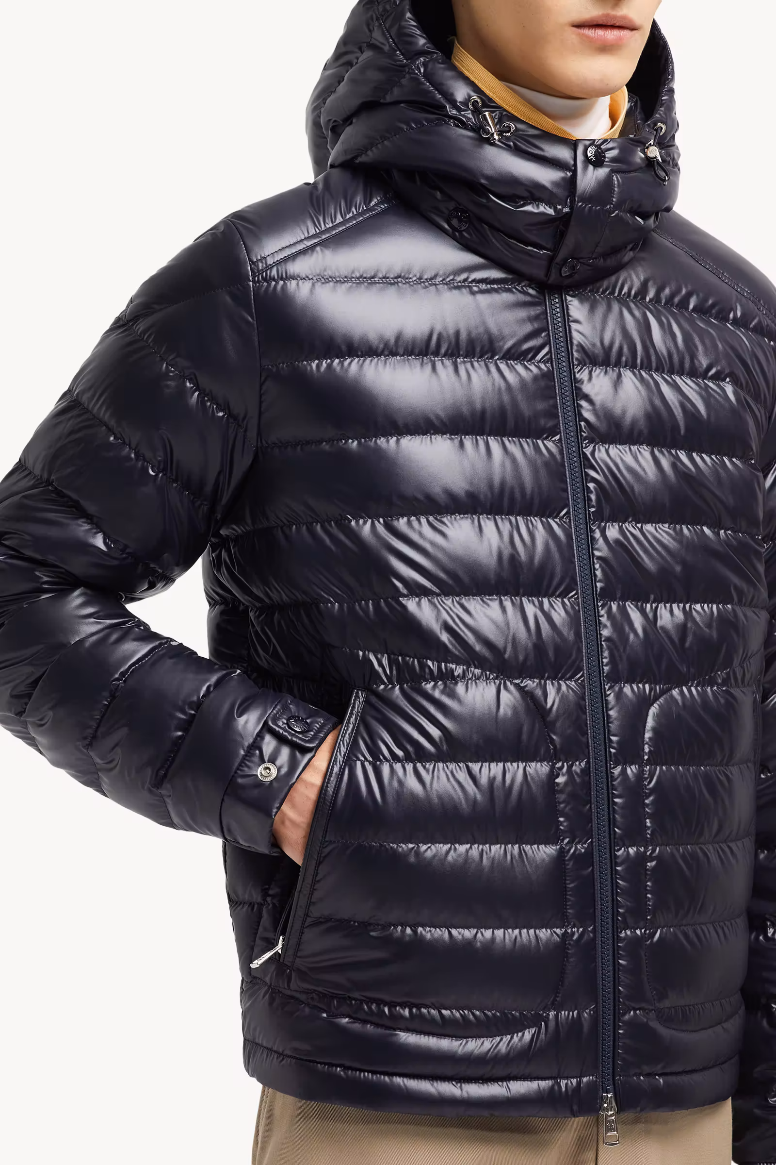Lauros Hooded Short Down Jacket