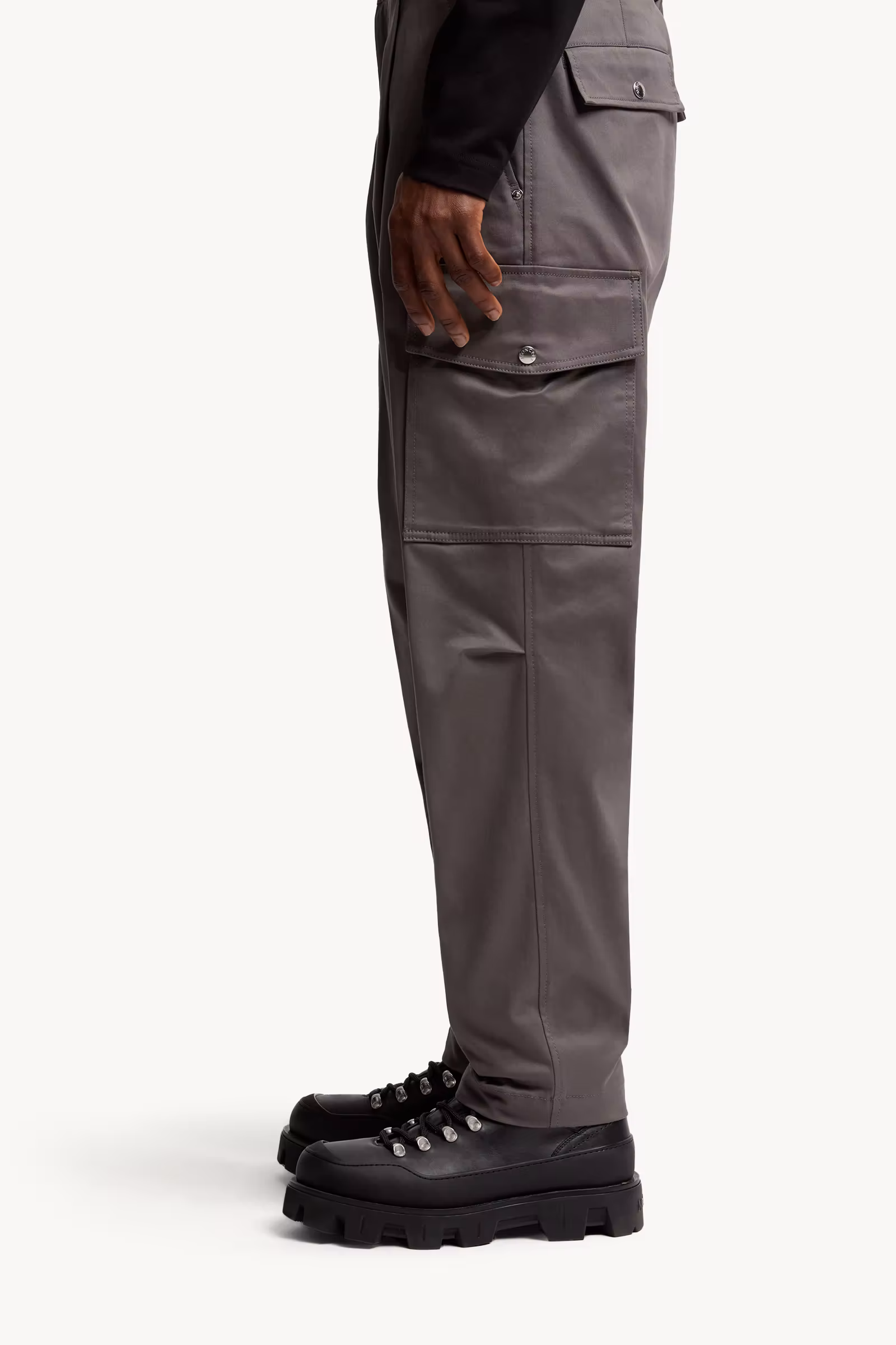 Cotton Gabardine Cargo Pants