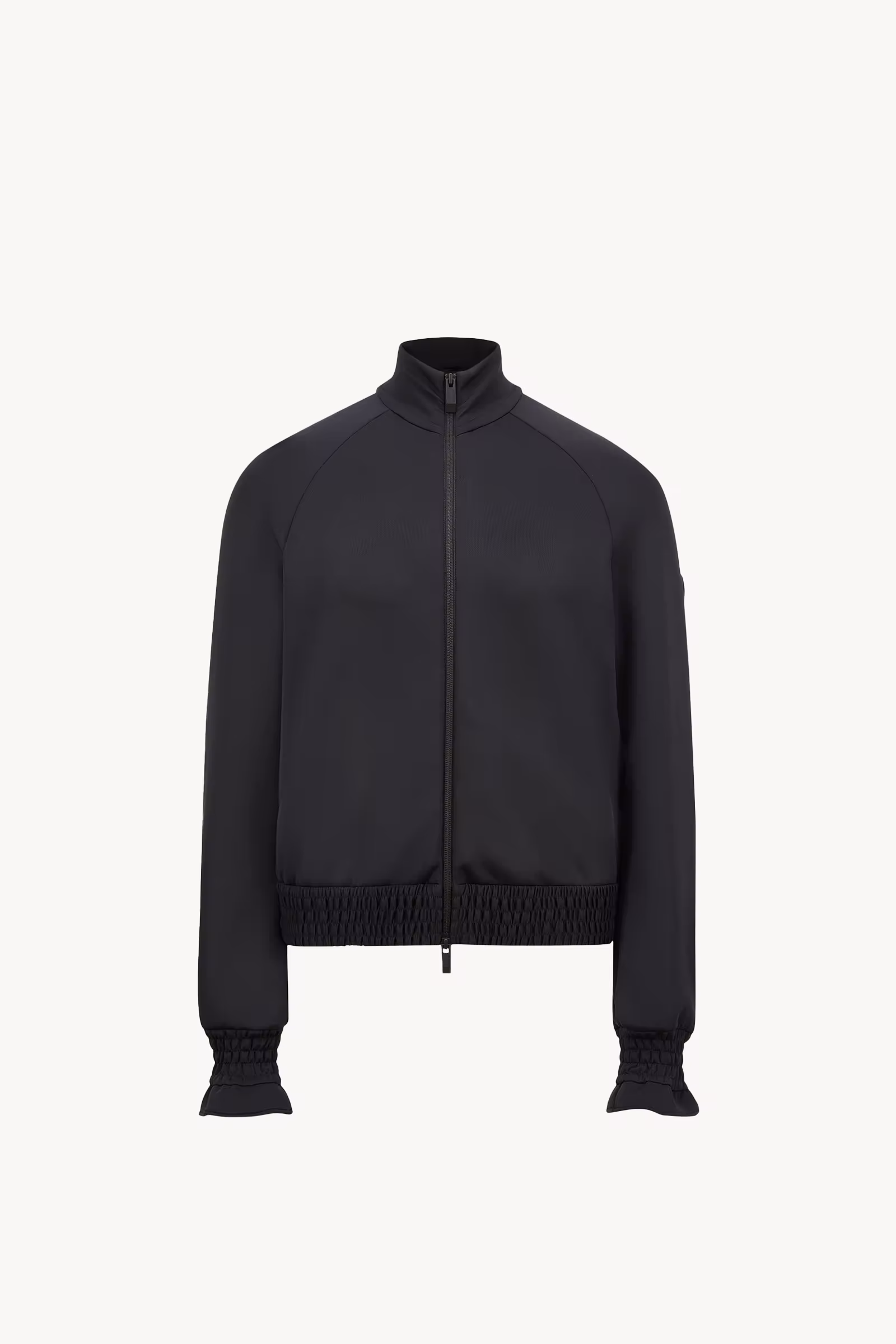 Neoprene Zip-Up Sweatshirt