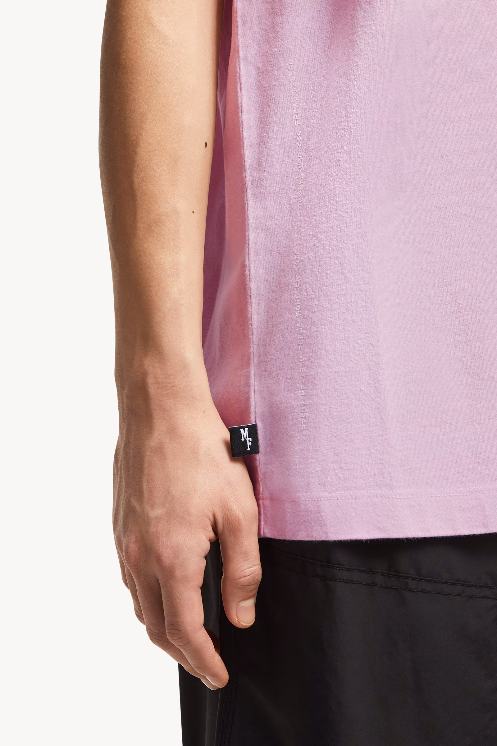 Moncler x FRGMT Cartoon Logo Cotton T-Shirt