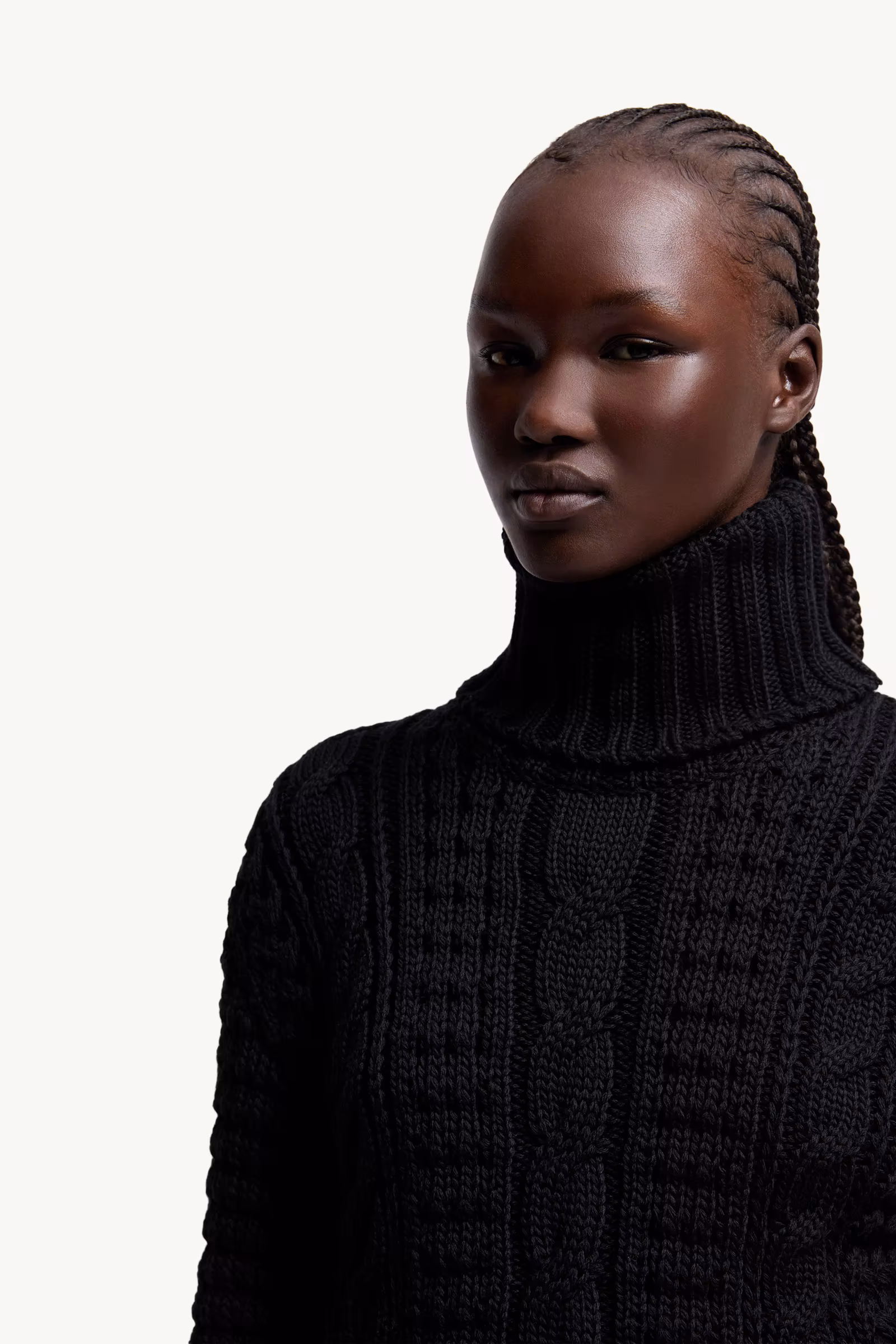 Moncler x EE72 by Edward Enninful Wool Turtleneck Sweater