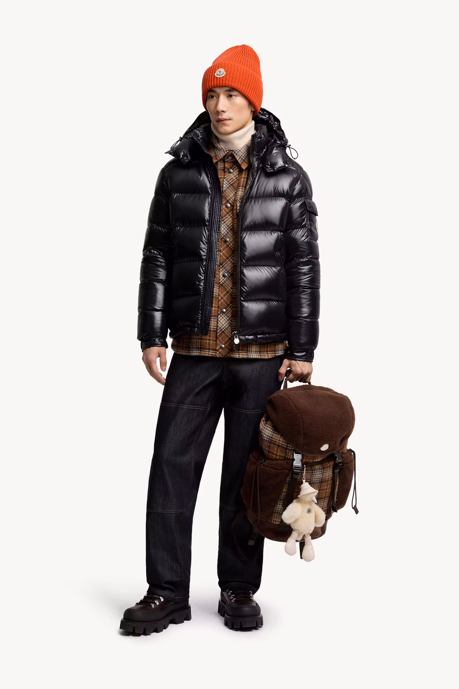 Moncler Maya Hooded Short Down Jacket