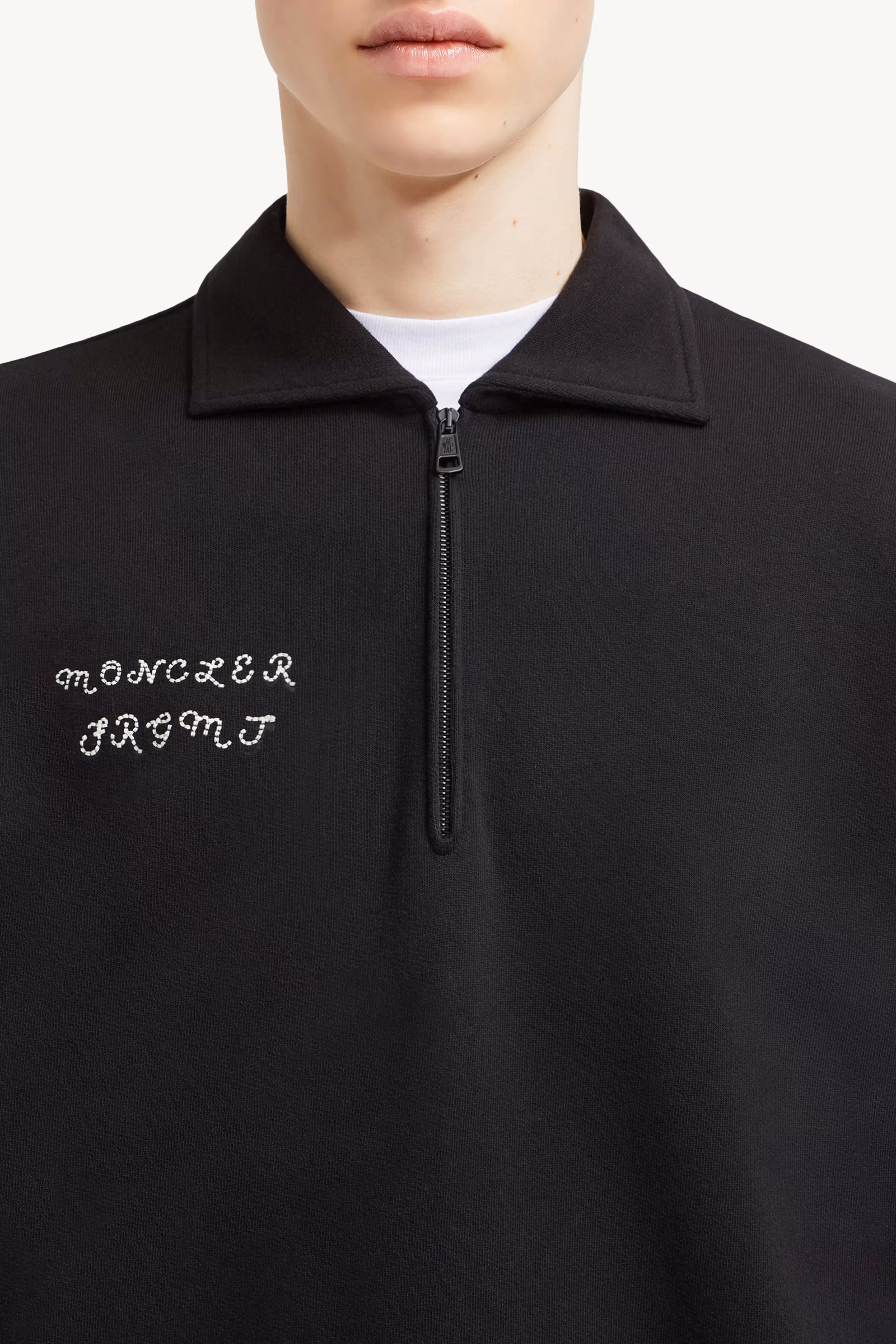 Moncler x FRGMT Zip-Up Cotton Sweatshirt