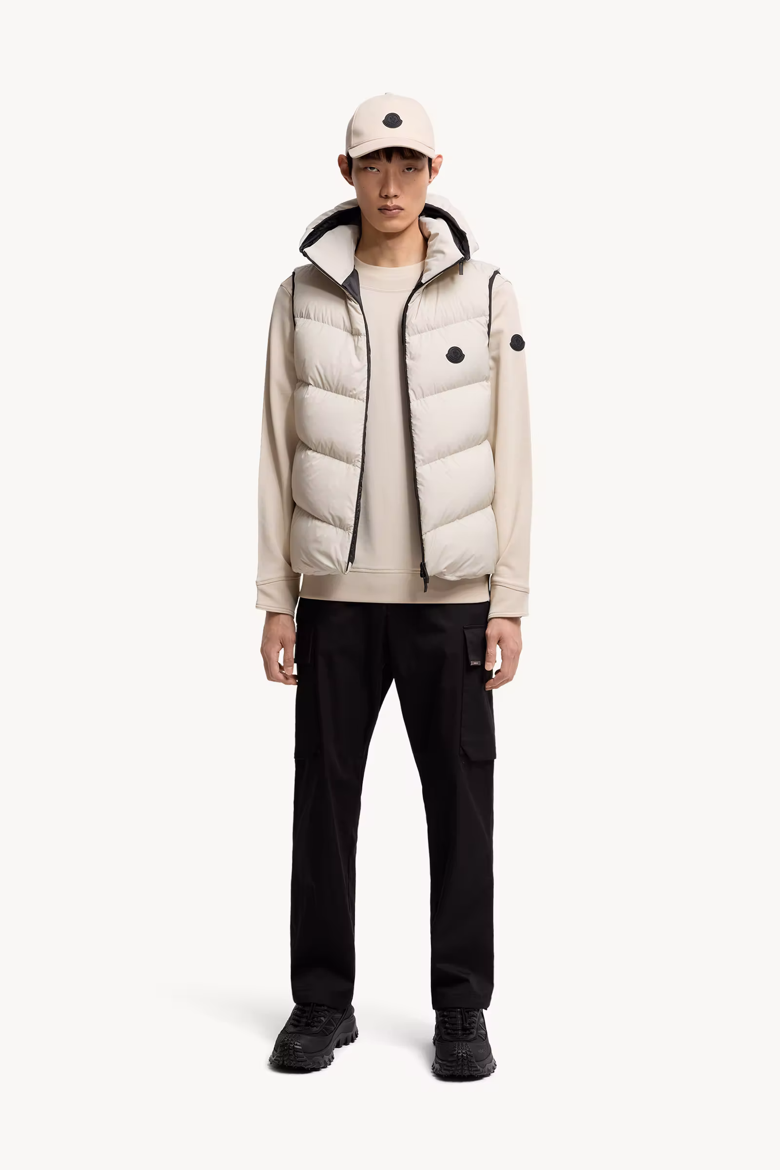 Logo Patch Cotton Sweatshirt