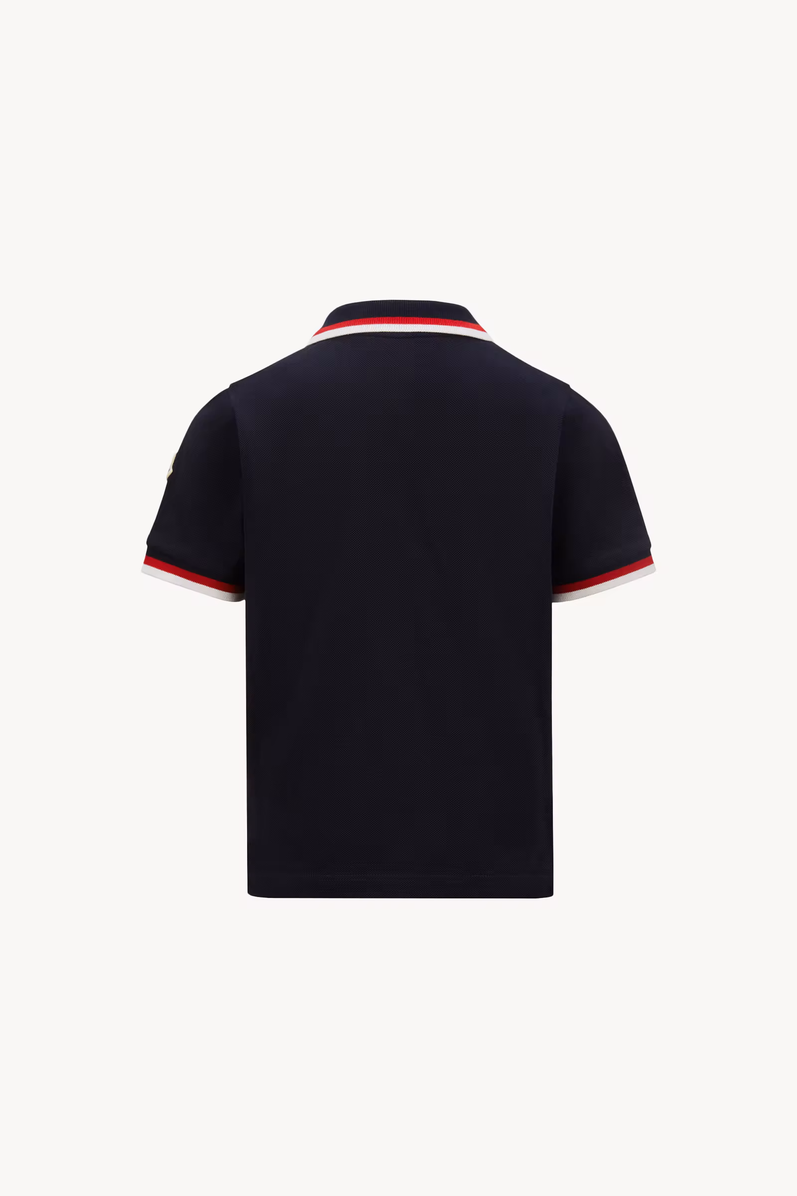 Tricolor-Trimmed Cotton Polo Shirt