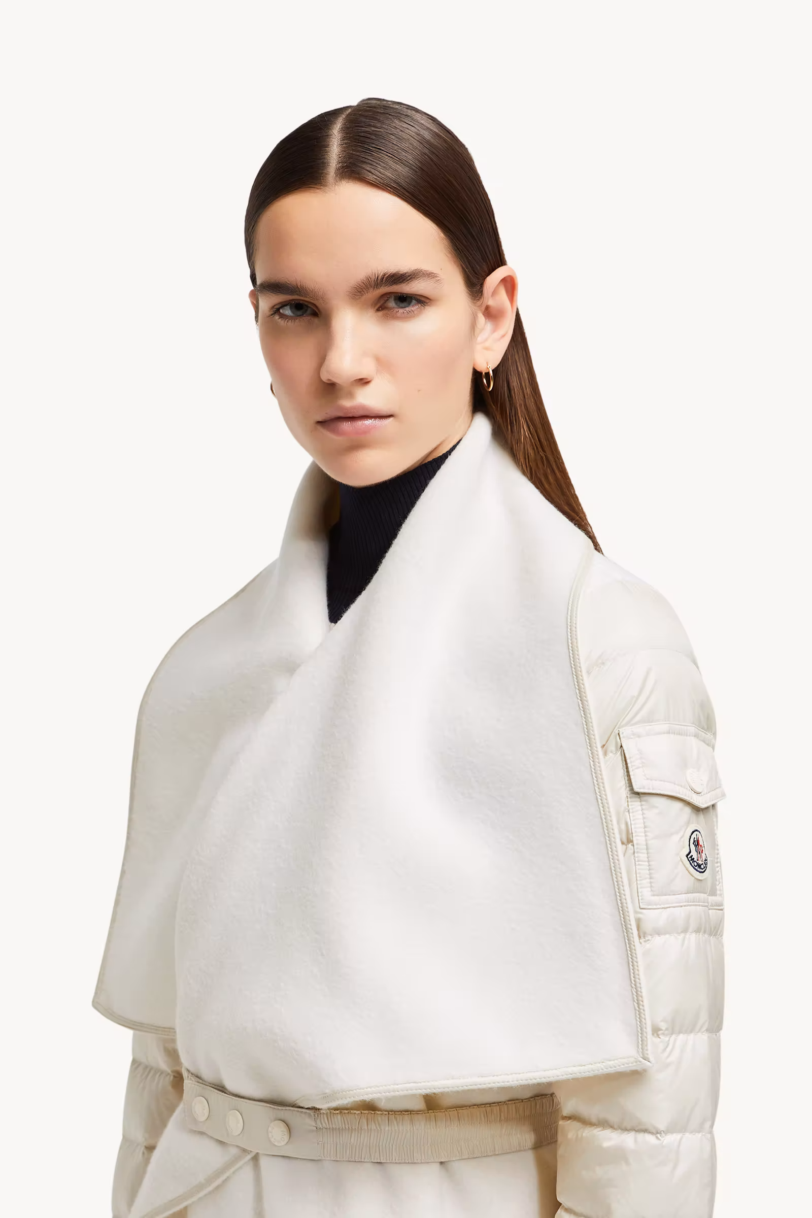 Padded Wool Felt Cape