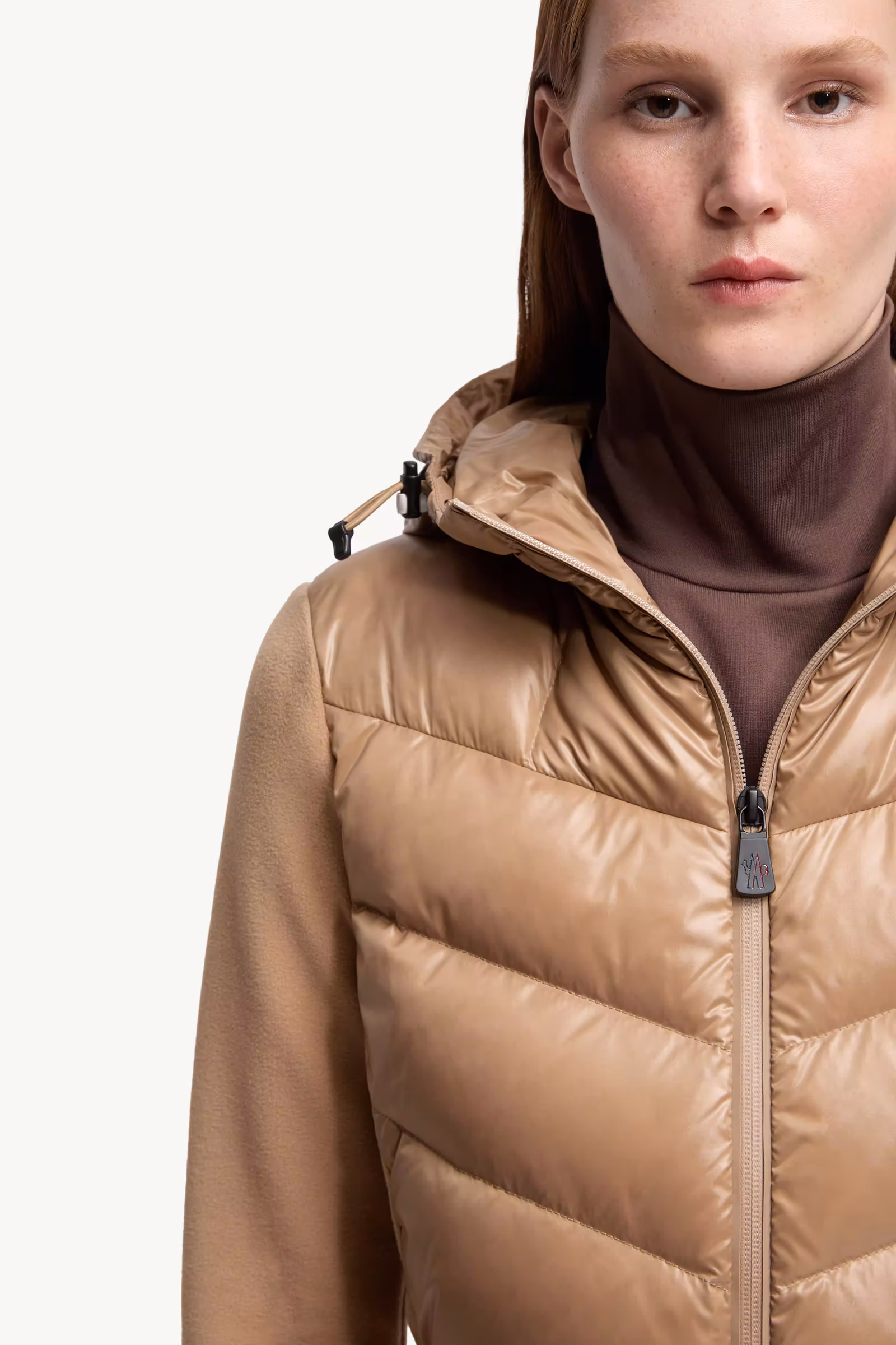 Padded Zip-Up Hoodie