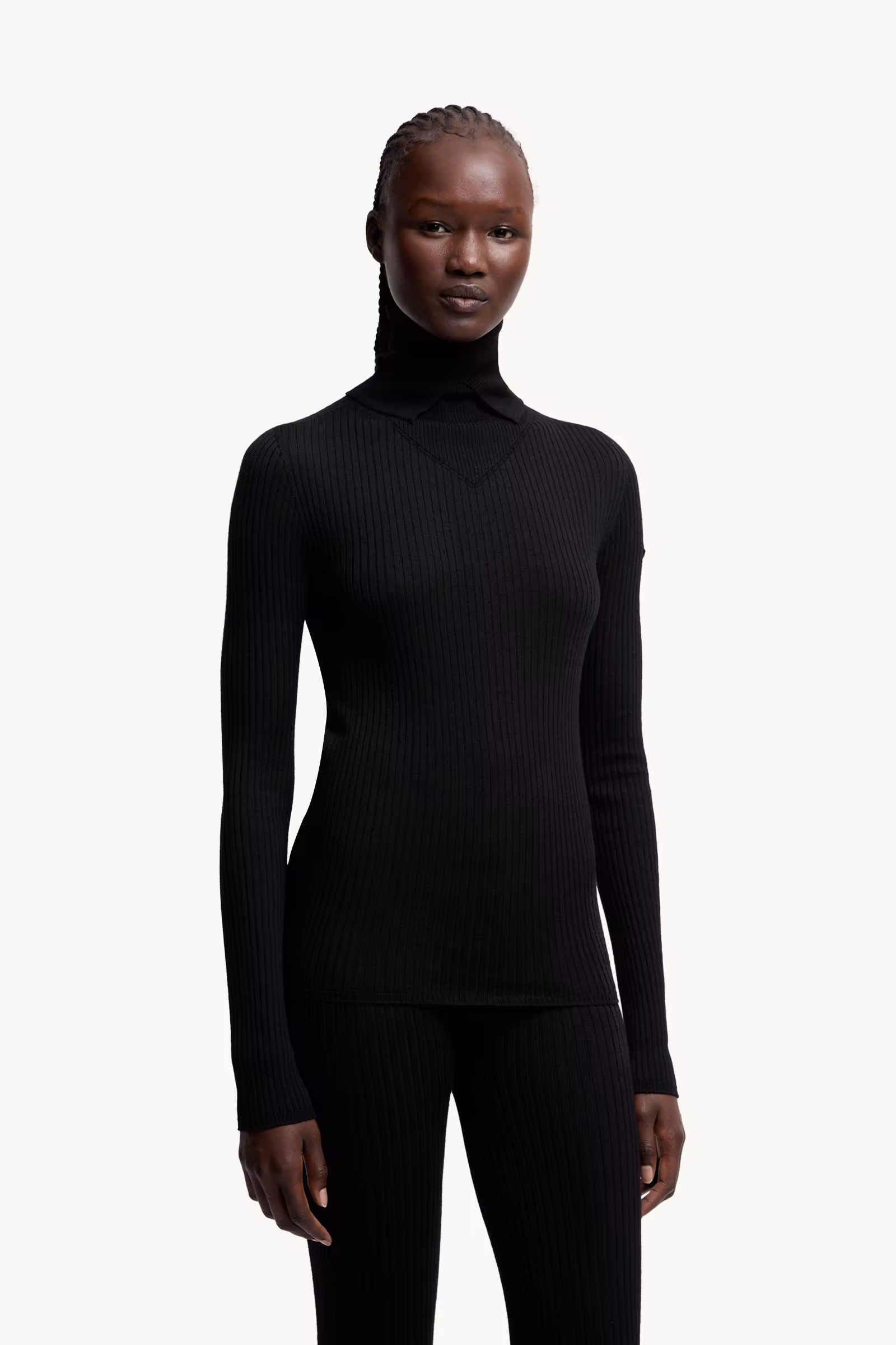 Moncler x EE72 by Edward Enninful Wool Turtleneck Sweater